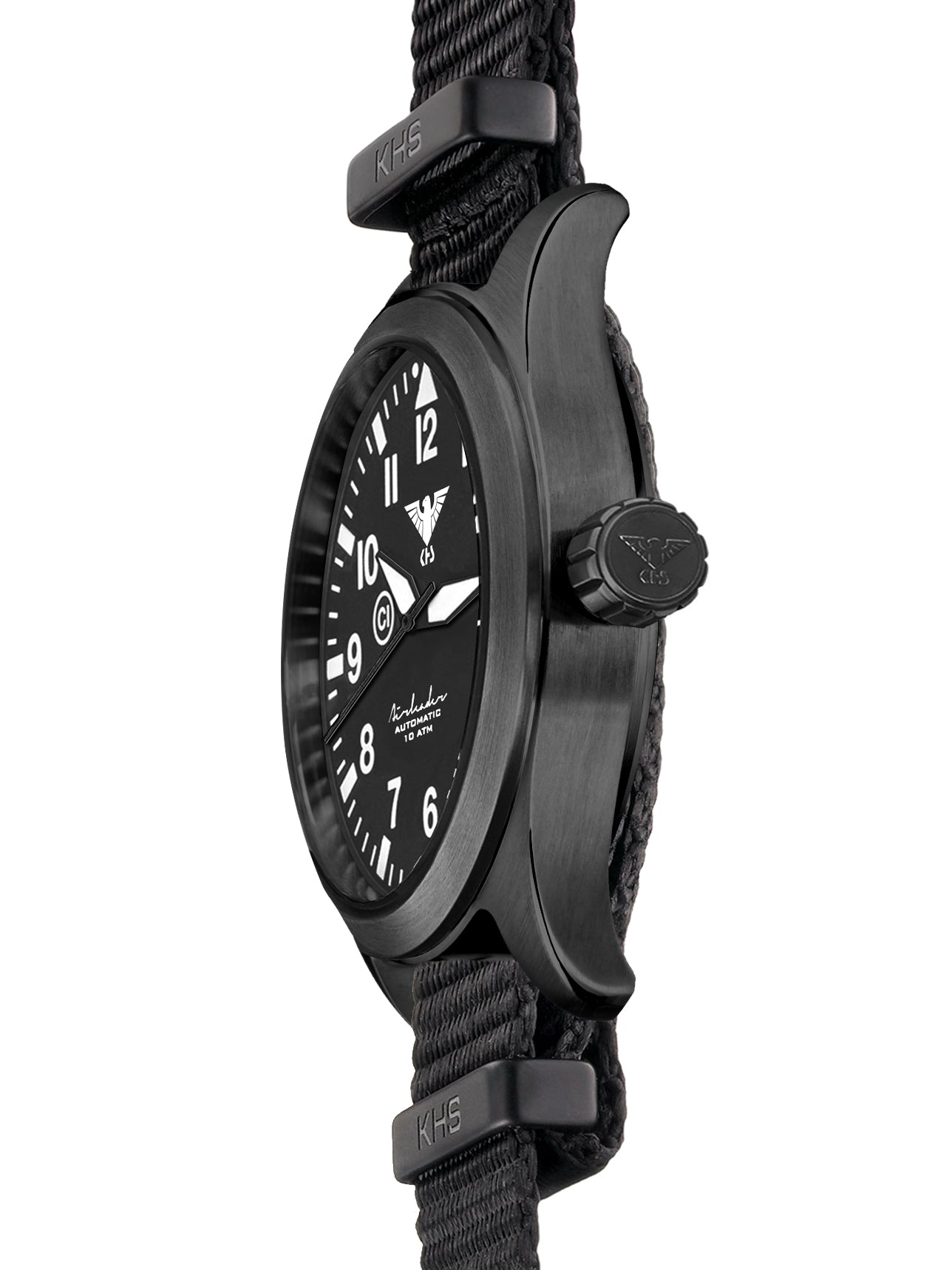 AIRLEADER | Automatic Analog | Black Steel
