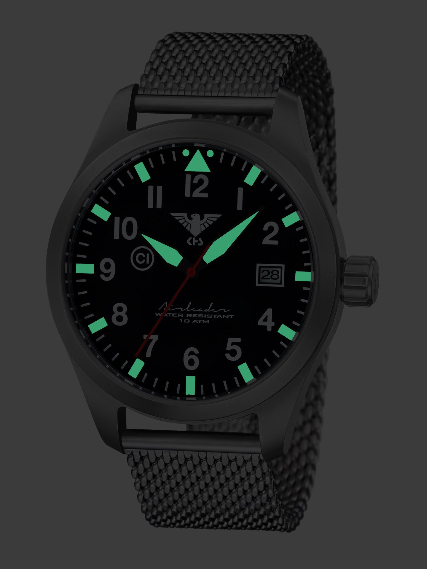 AIRLEADER | Quarz Analog | Steel