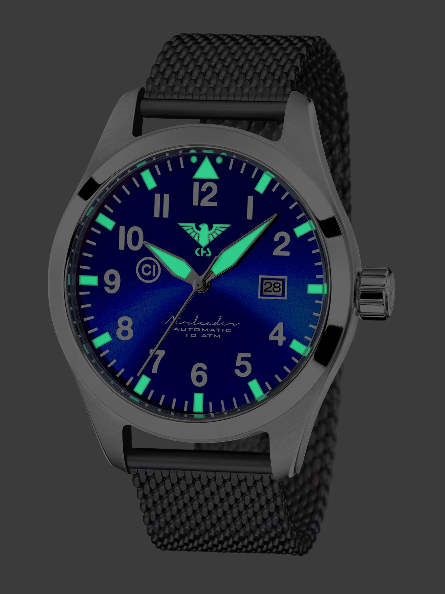 AIRLEADER | Automatik Analog | Steel