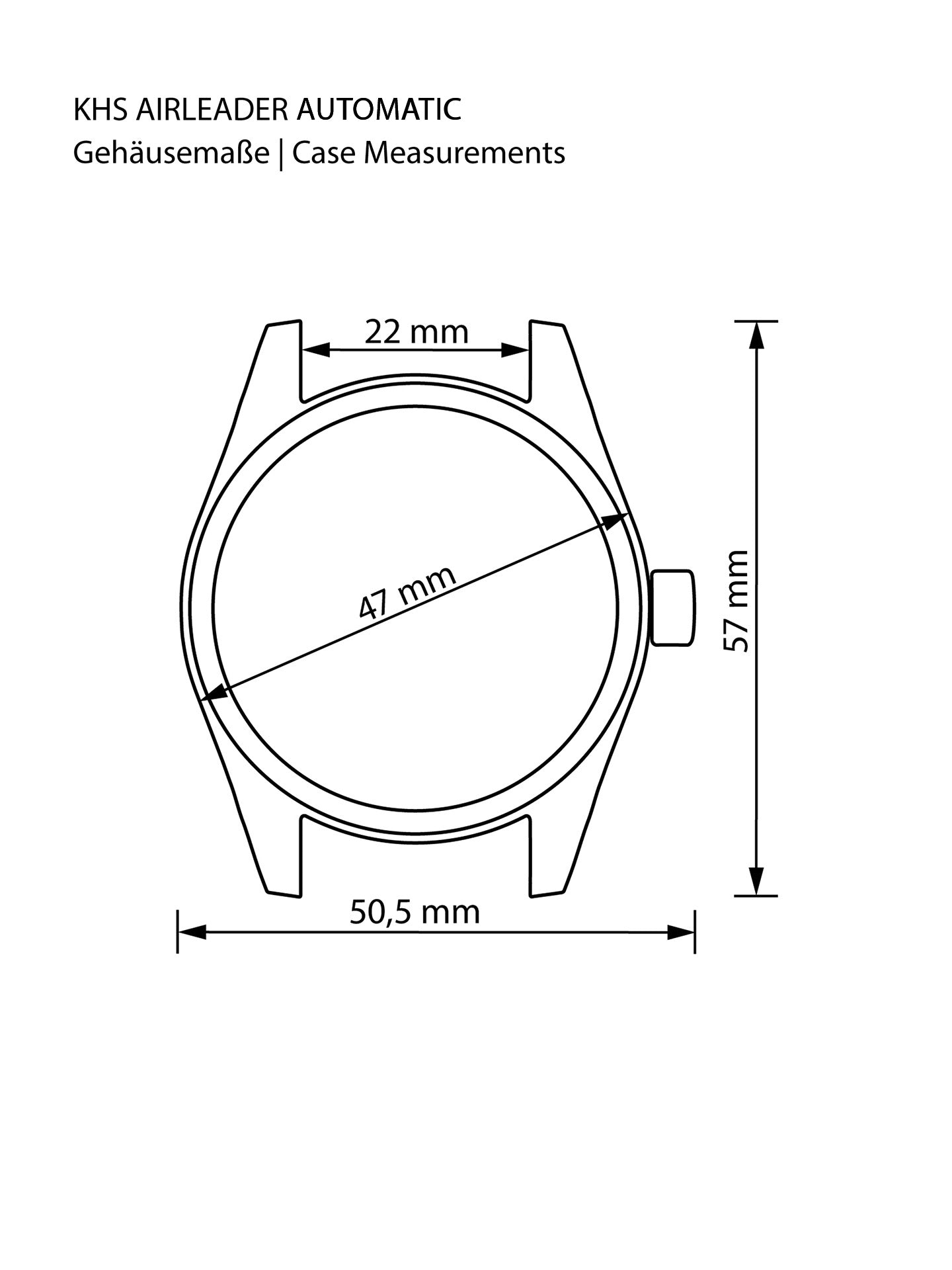 AIRLEADER | Automatik Analog | Steel