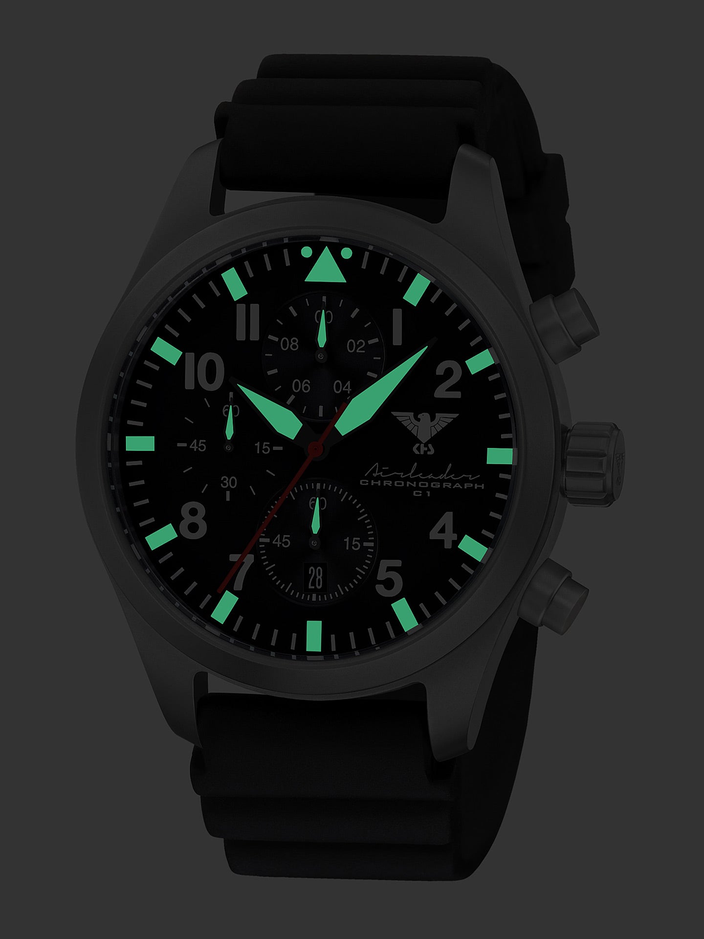 AIRLEADER | Quarz Chronograph | Steel