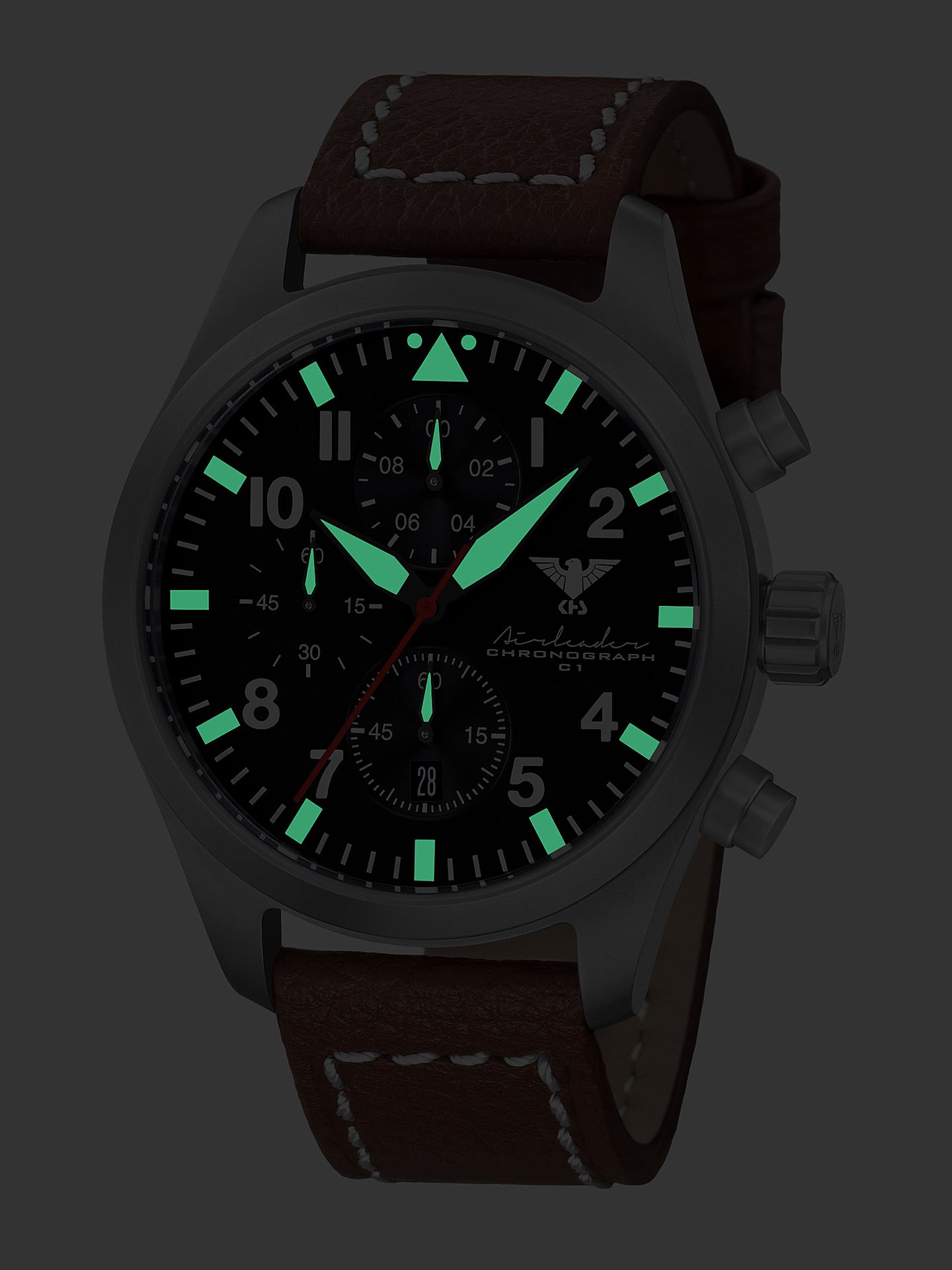 AIRLEADER | Quarz Chronograph | Steel