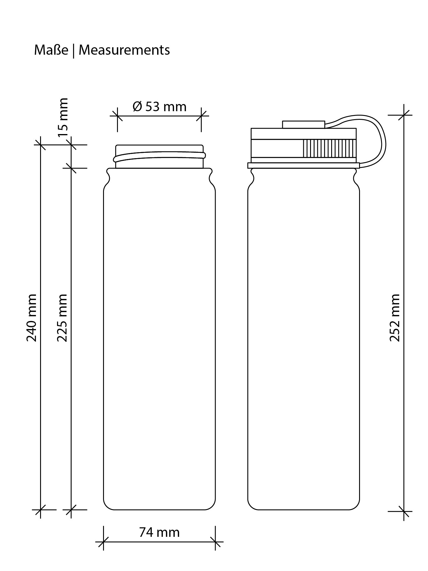 Drinking Bottle with Deckel