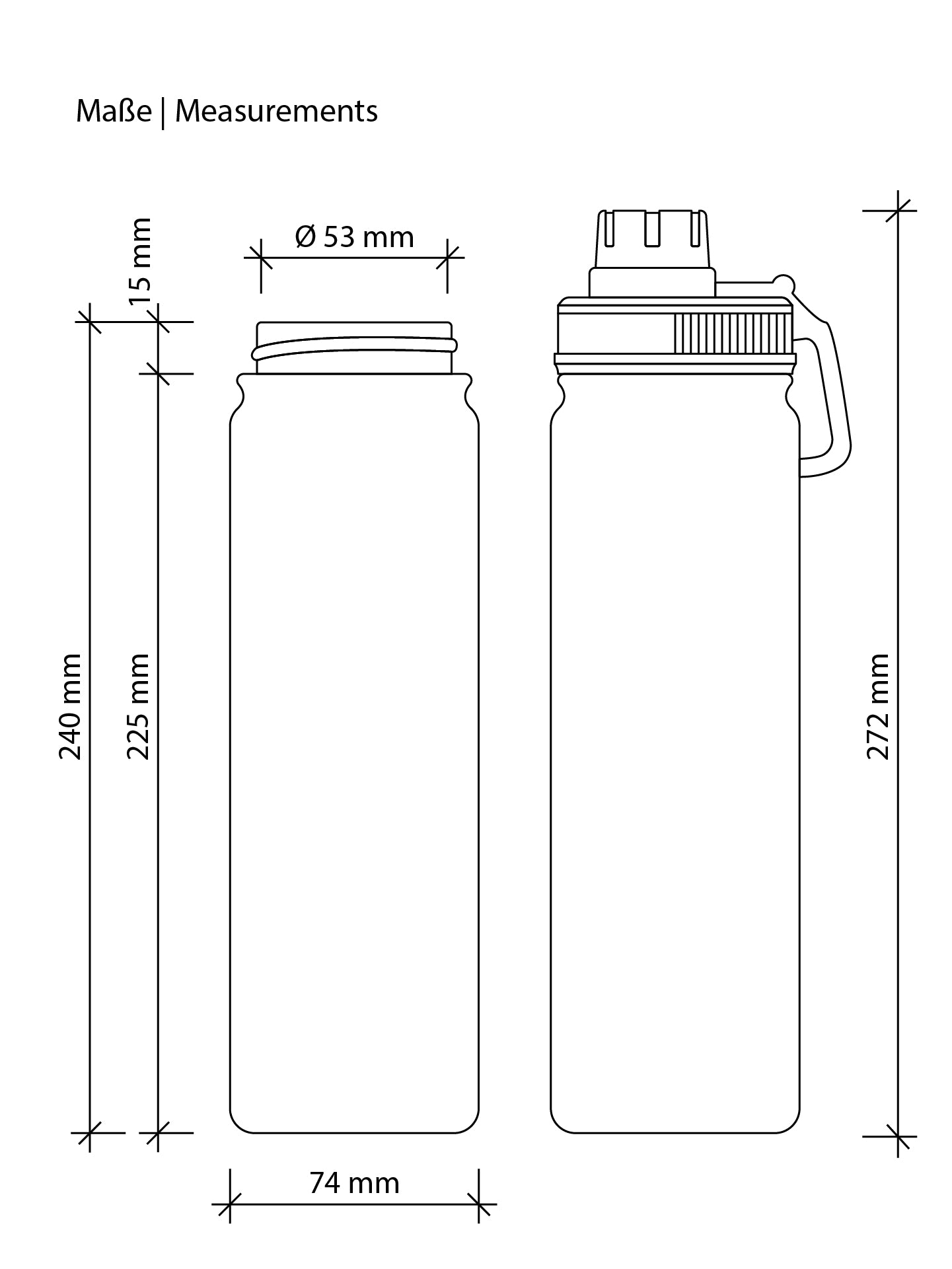 Drinking Bottle with Deckel
