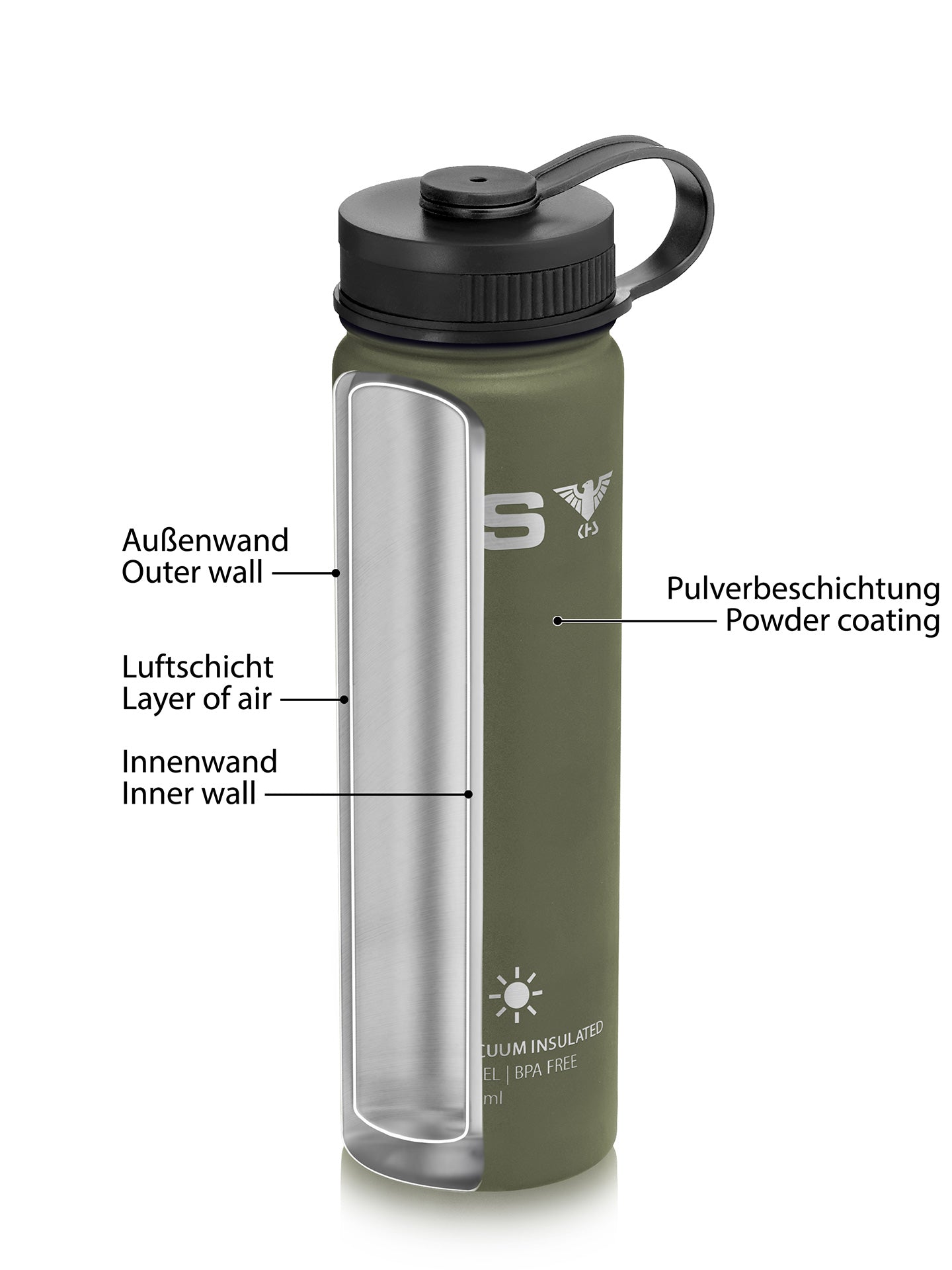 Drinking Bottle with Deckel