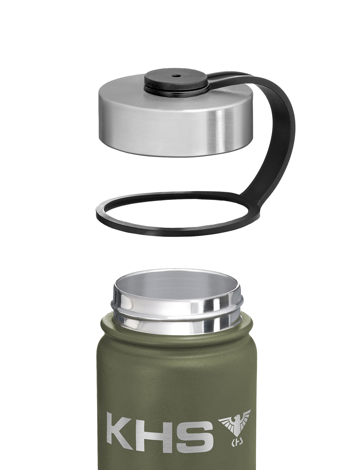 Trinkflasche mit Deckel