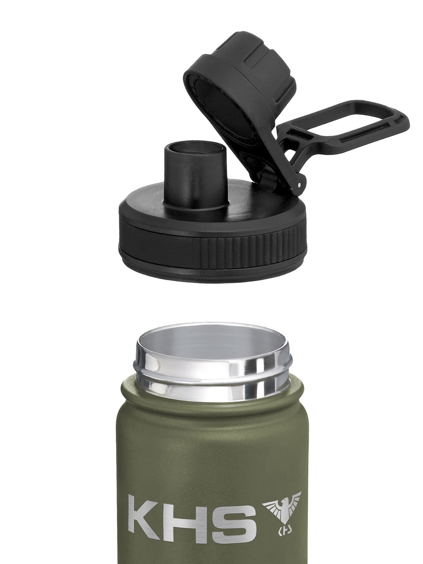 Trinkflasche mit Deckel