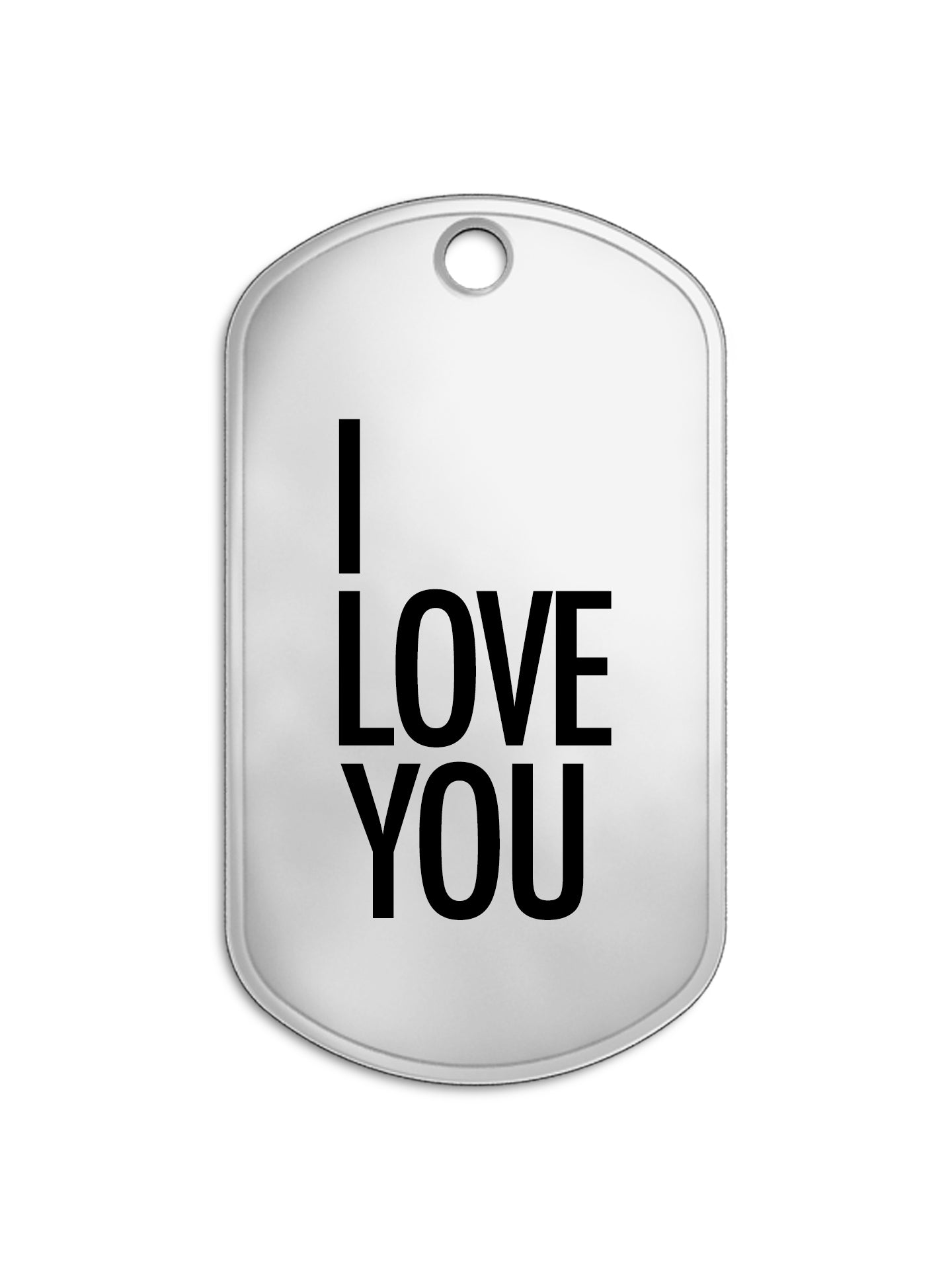 Dog Tag | I Love You