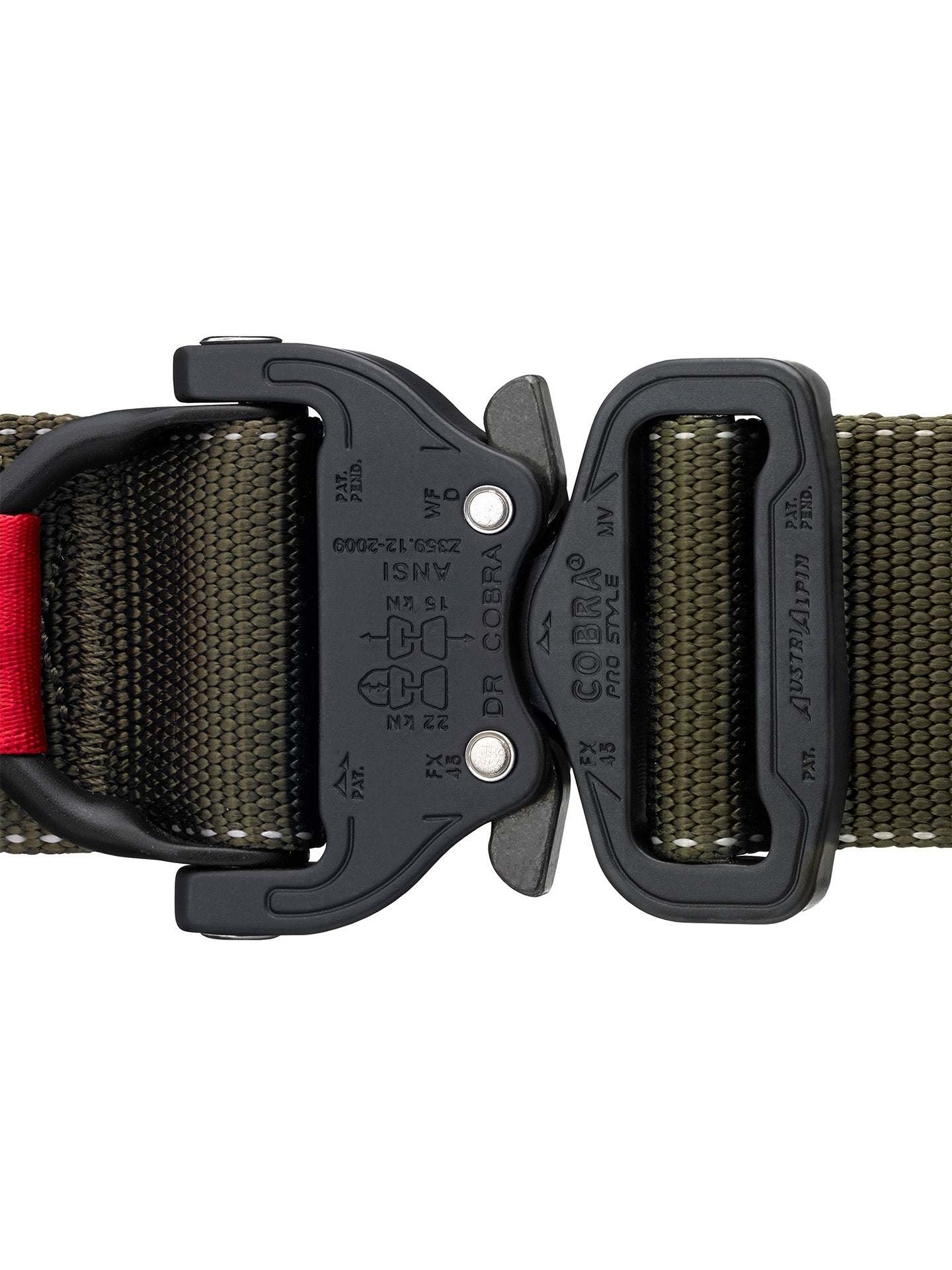 Einsatzgürtel Steingrau-Oliv