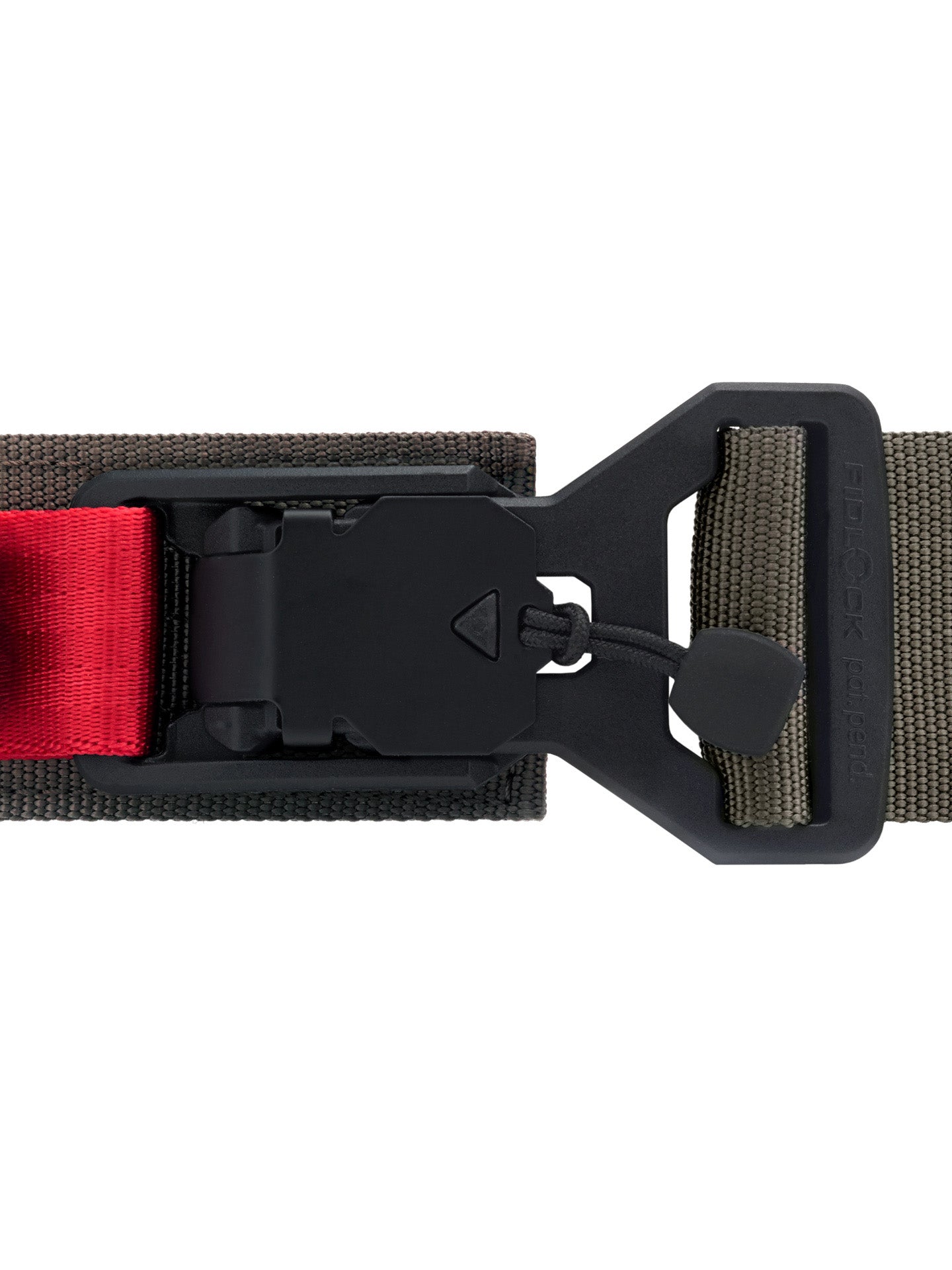 Dienstgürtel Steingrau-Oliv