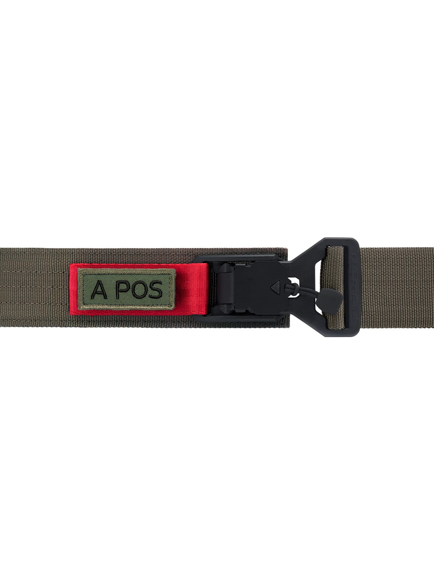 Dienstgürtel Steingrau-Oliv