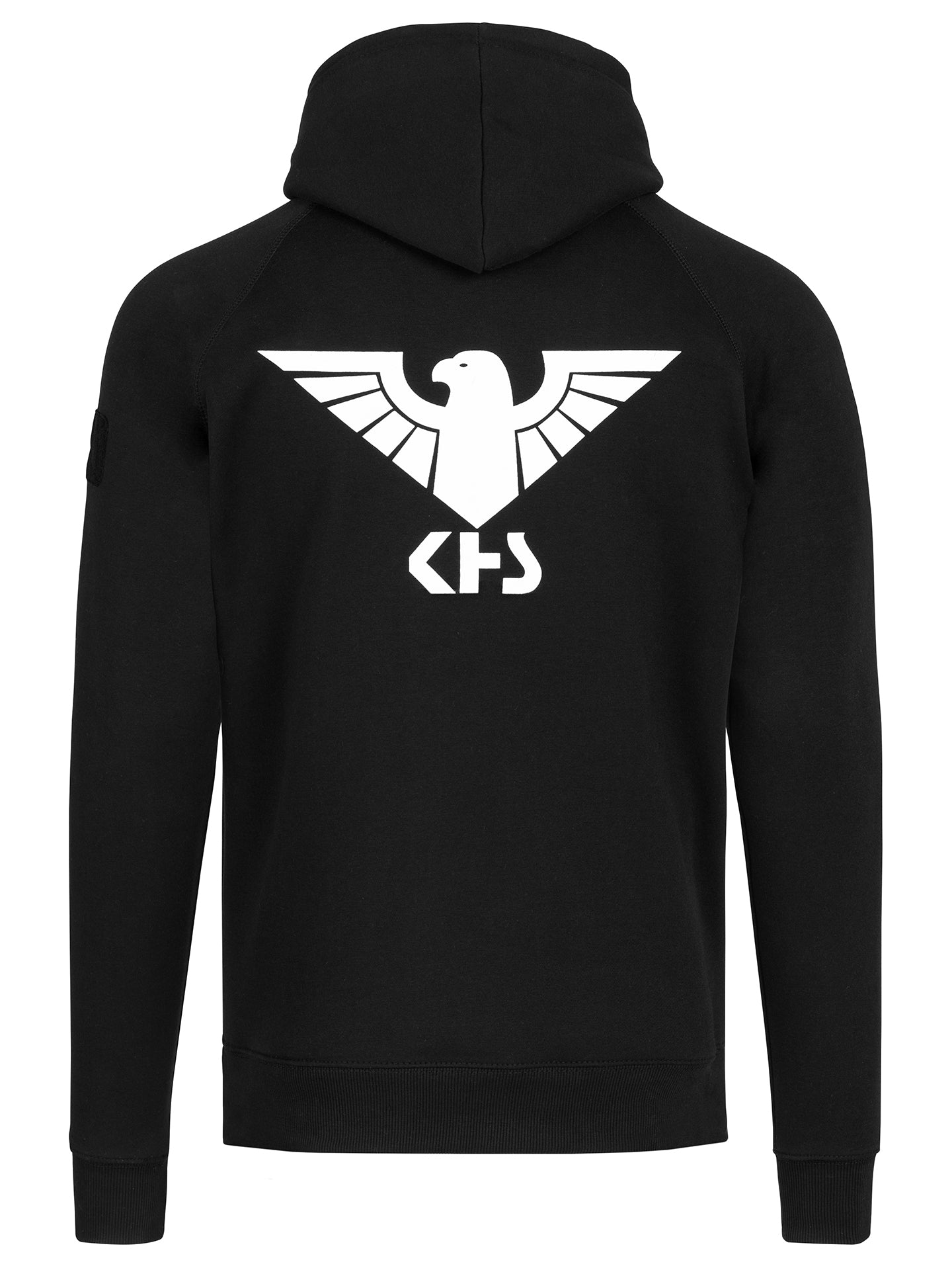 KHS Hoodie mit Zipper Schwarz