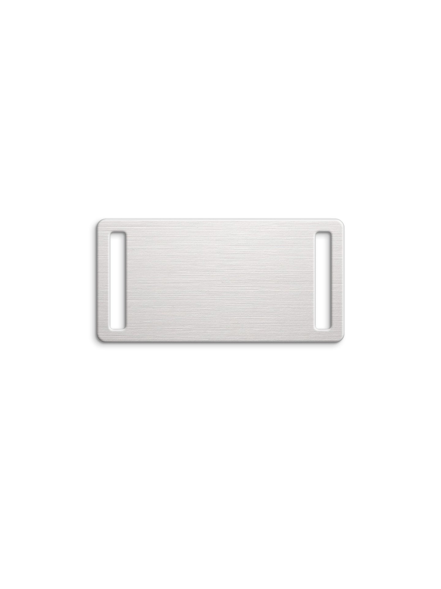 ID Tag Steel curved with band