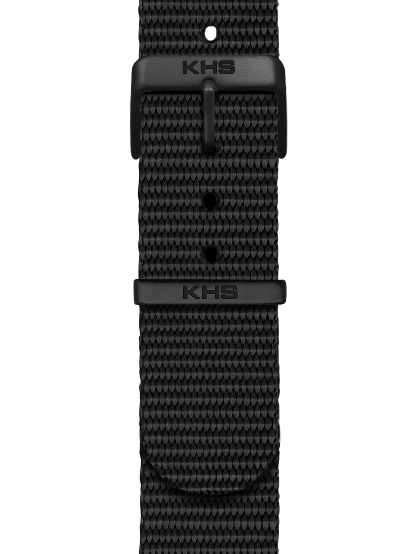 Nato Band Black ID Tag 22mm