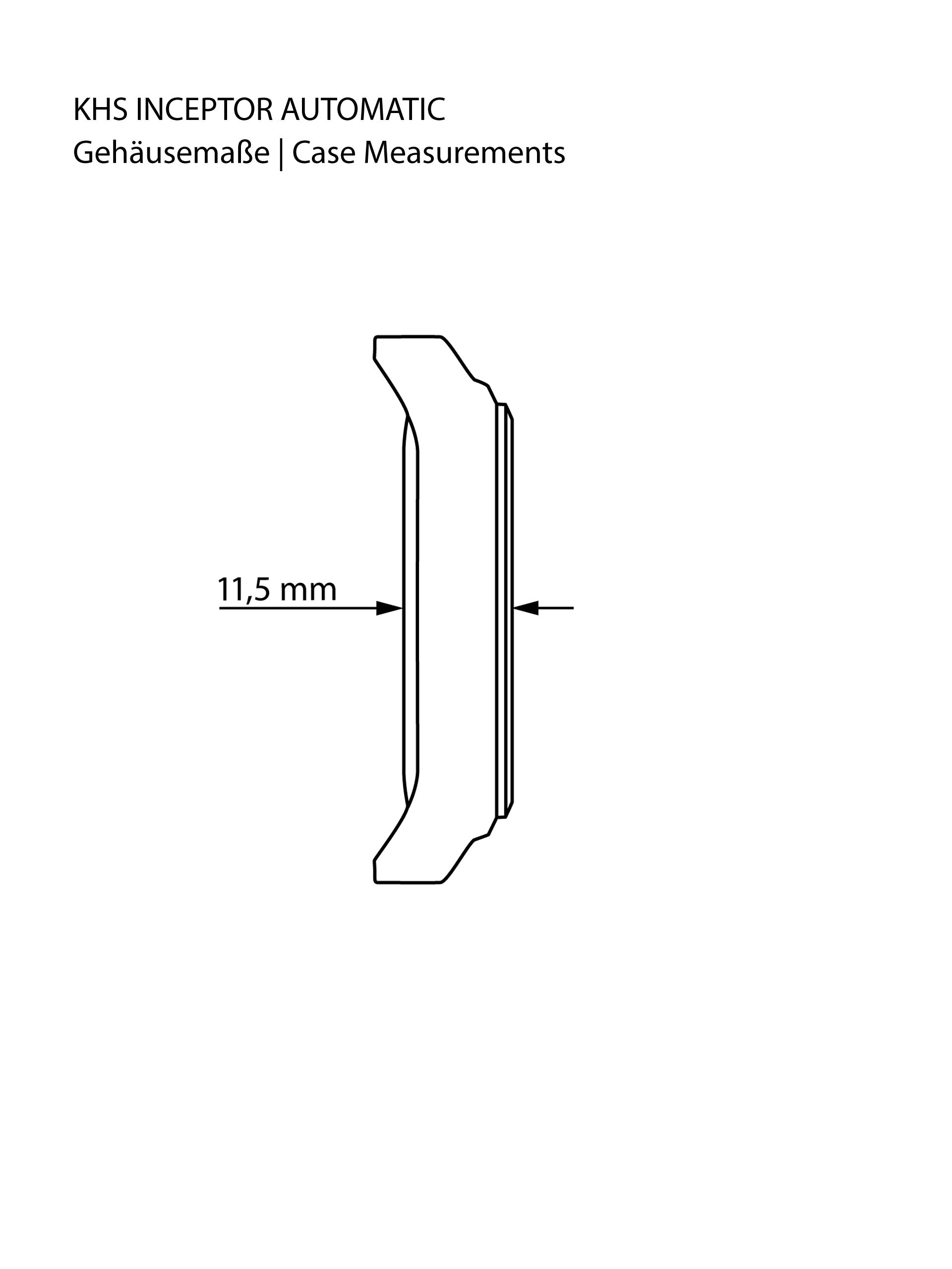 INCEPTOR | Automatic Analog | Black Steel