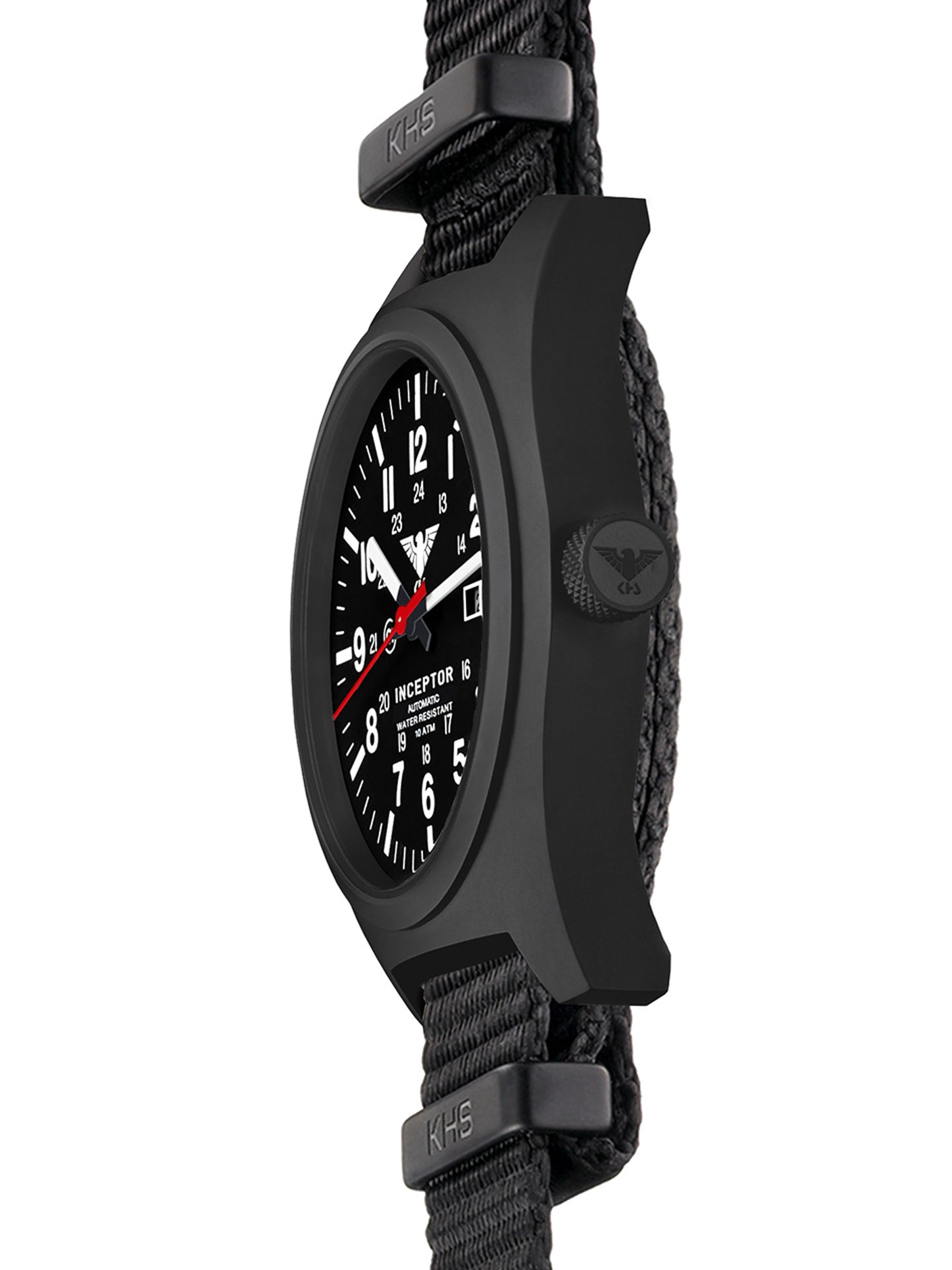 INCEPTOR | Automatic Analog | Black Steel