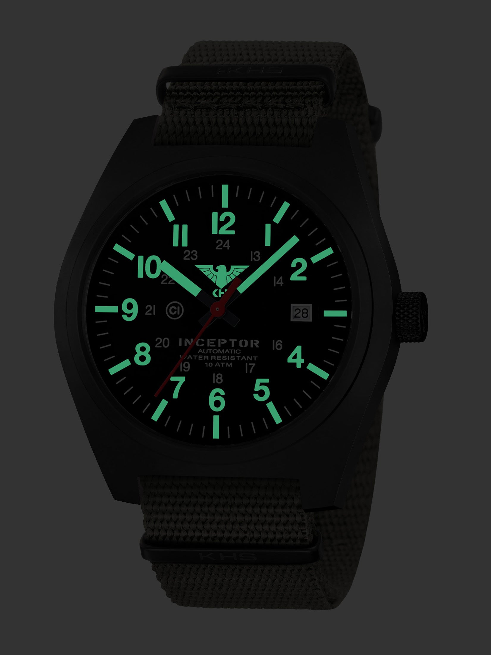 INCEPTOR | Automatic Analog | Black Steel
