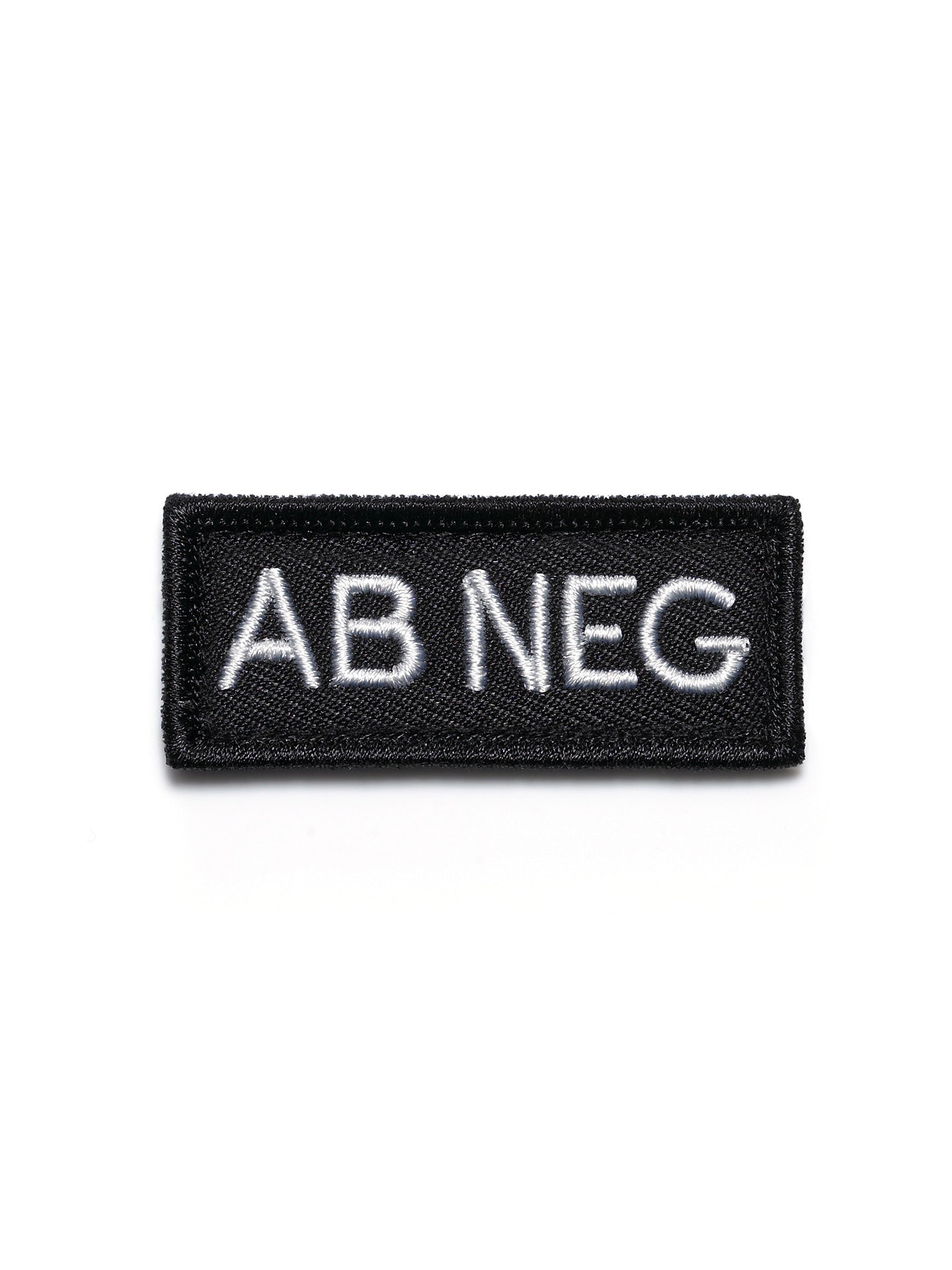 Blood type Patch AB - black
