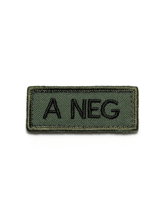 Blood type Patch A - Olive
