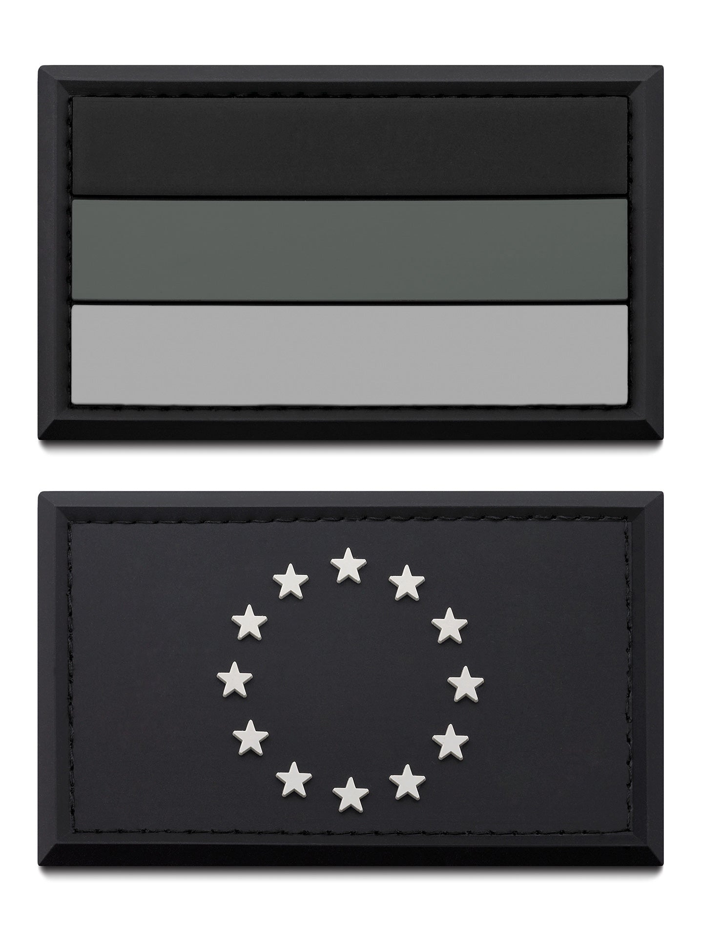 Flag Patches DE and EU black
