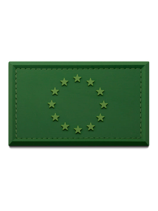 Flaggen Patch EU Oliv