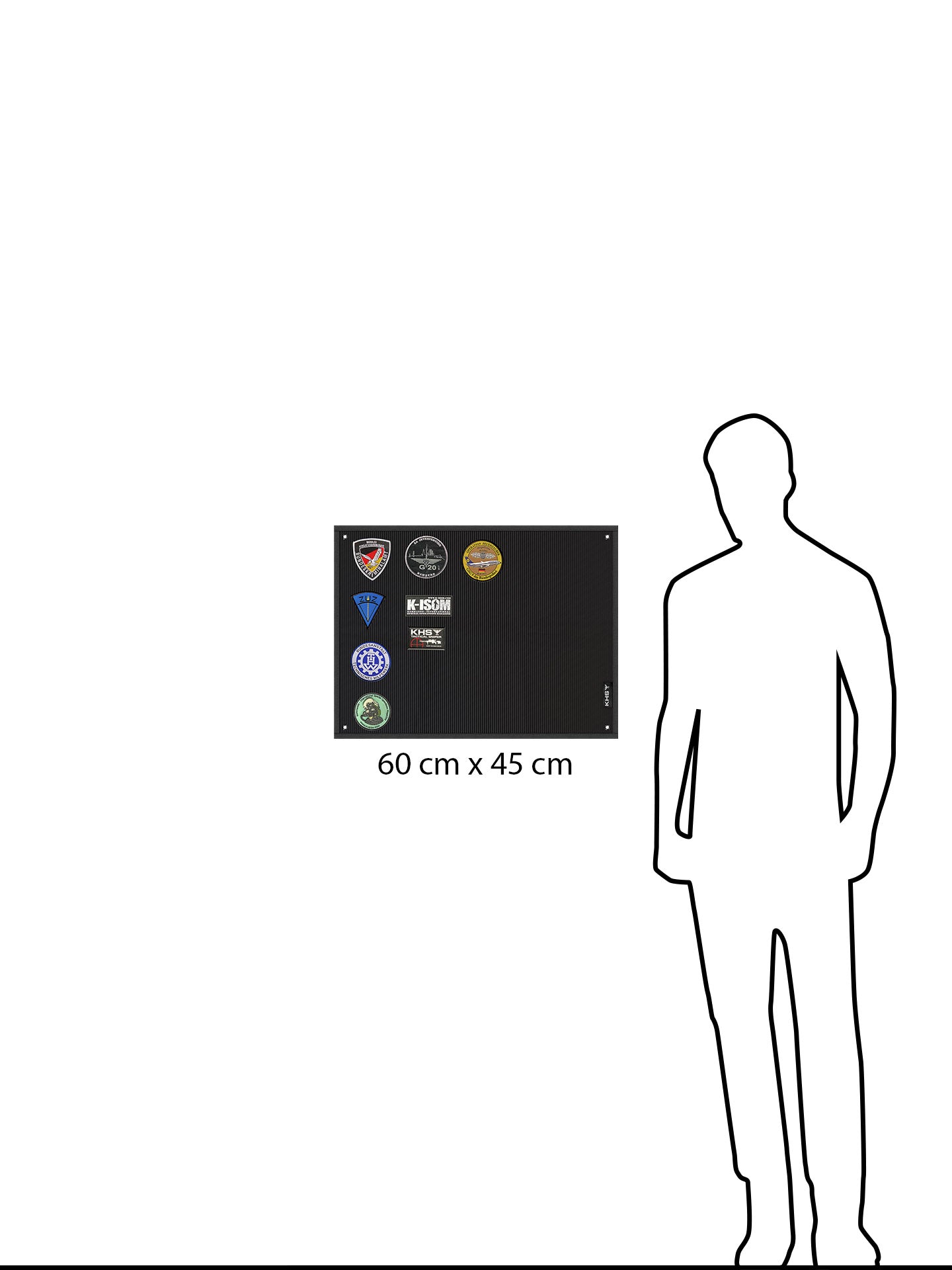 KHS Patch-Wall | 60 cm x 45 cm