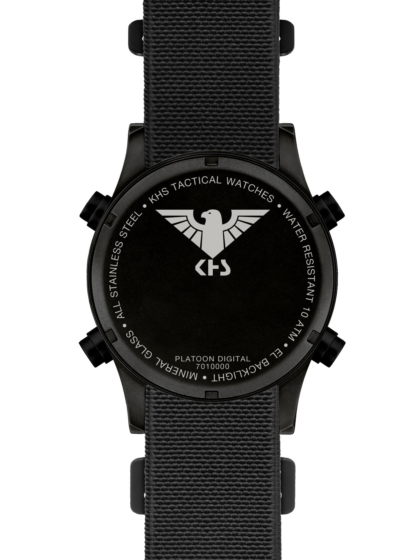 PLATOON | Quarz Digital | Black Steel