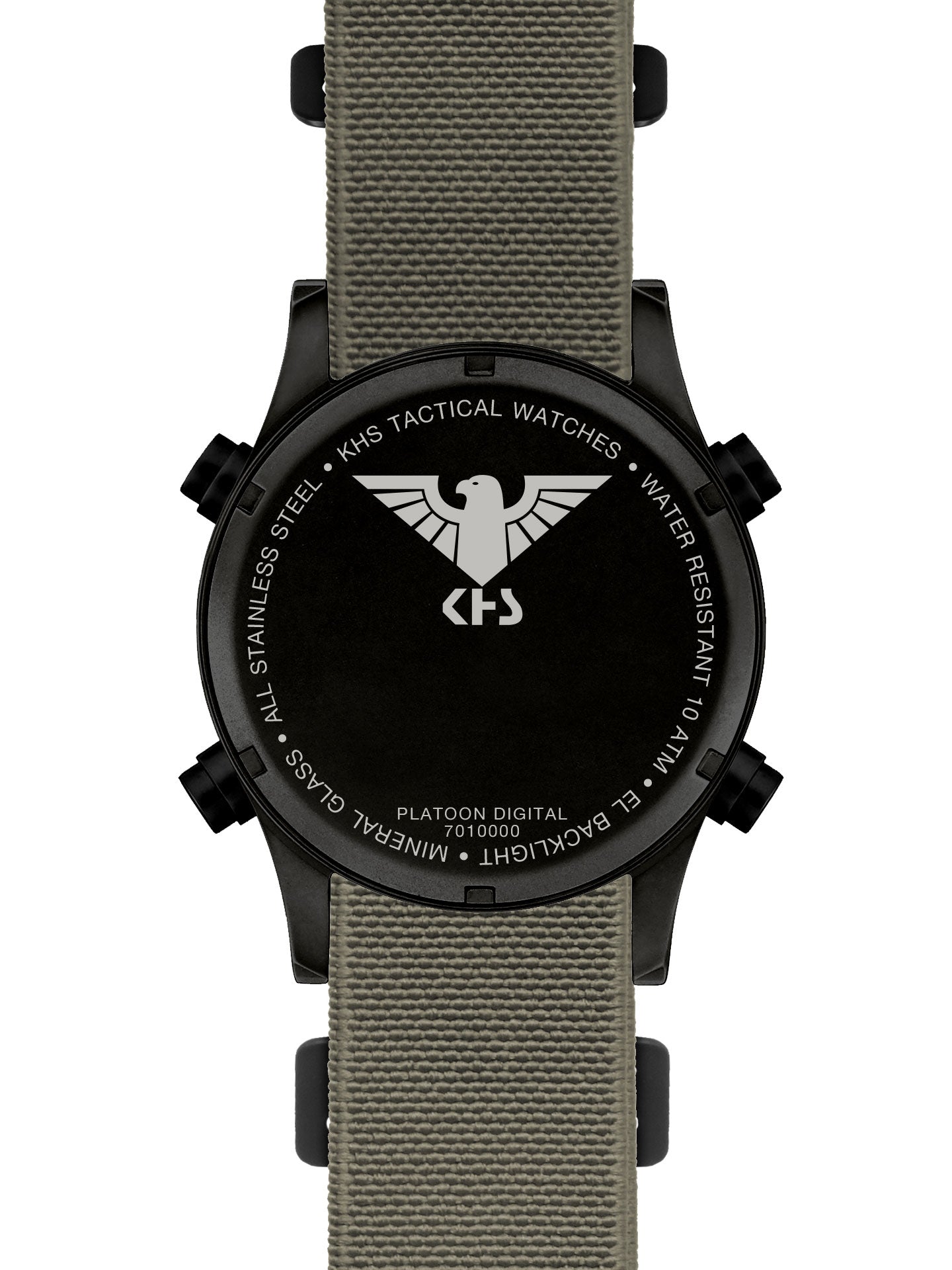 PLATOON | Quarz Digital | Black Steel