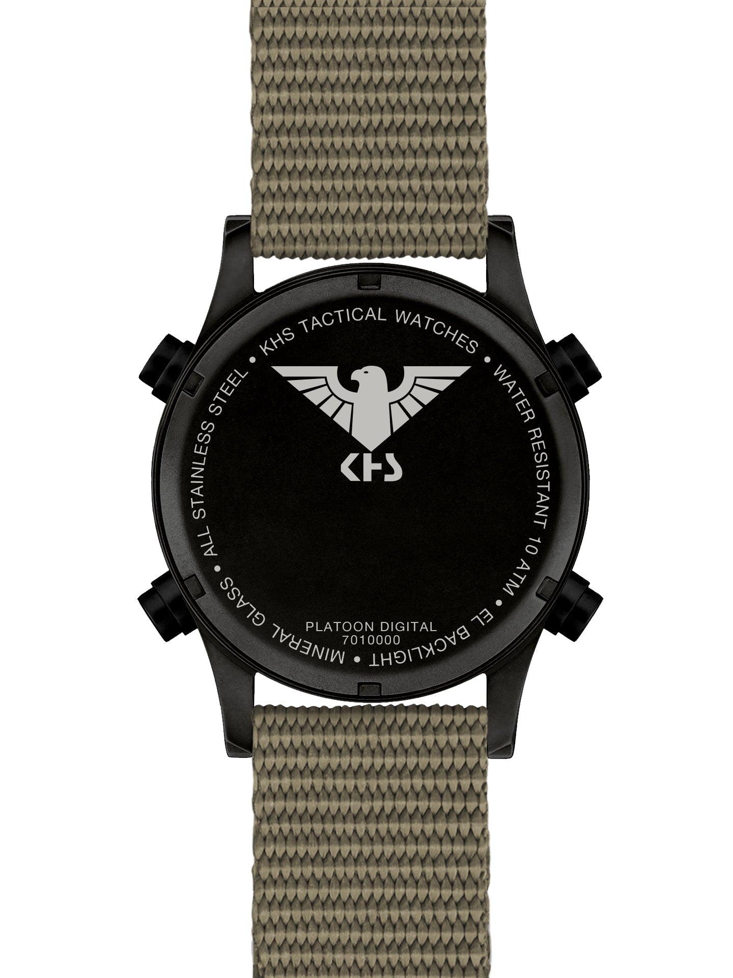 PLATOON | Quarz Digital | Black Steel