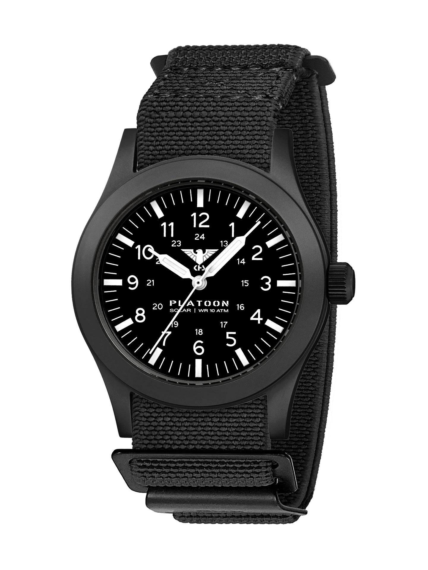 PLATOON | Quarz Solar | Black Steel