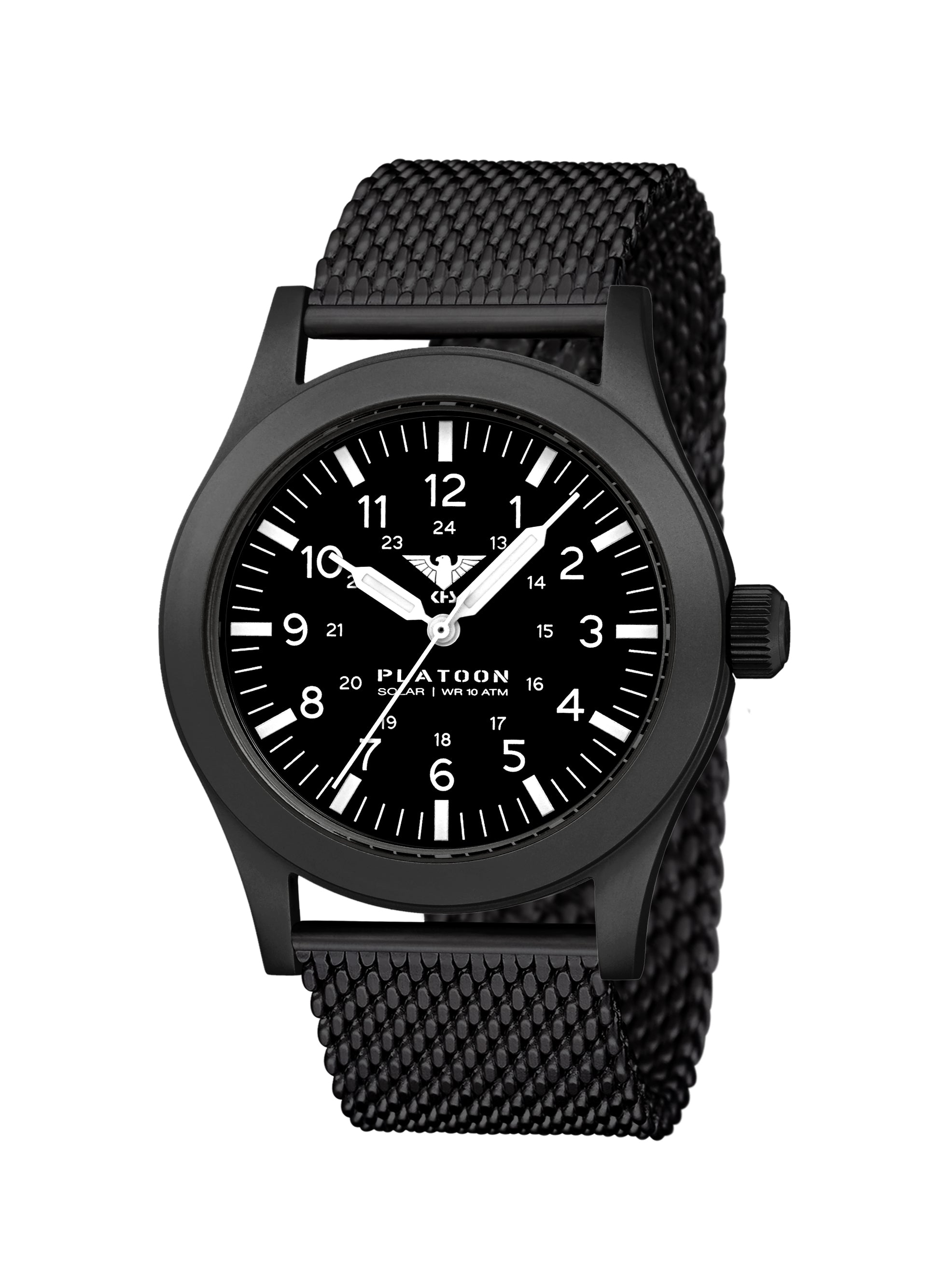 PLATOON | Quarz Solar | Black Steel