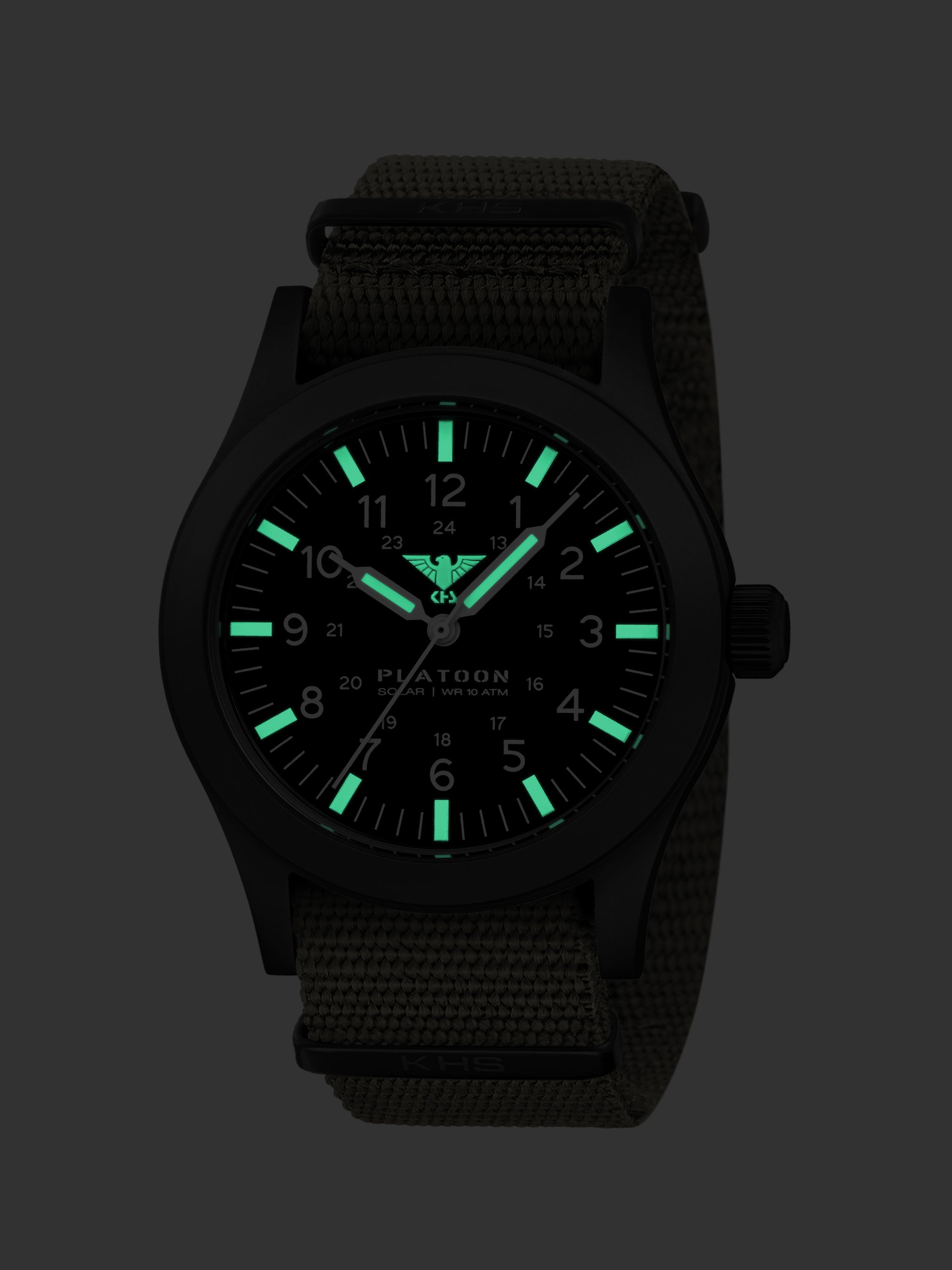 PLATOON | Quarz Solar | Black Steel