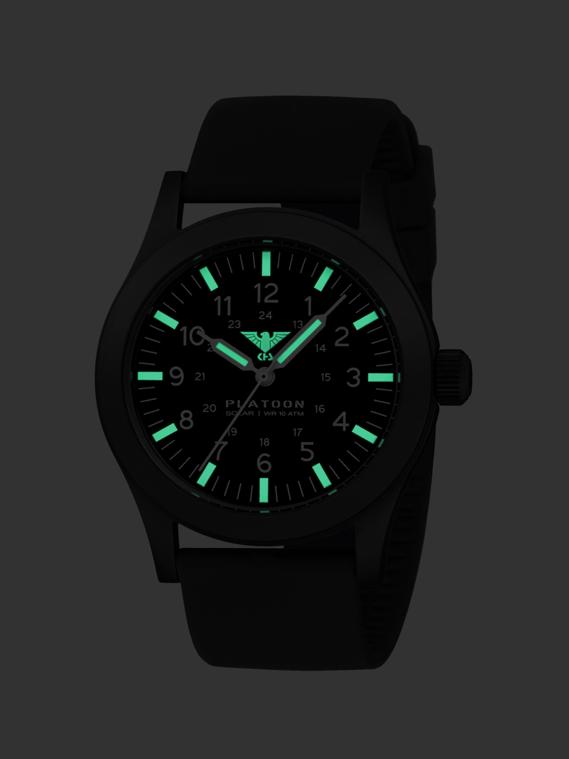 PLATOON | Quarz Solar | Black Steel