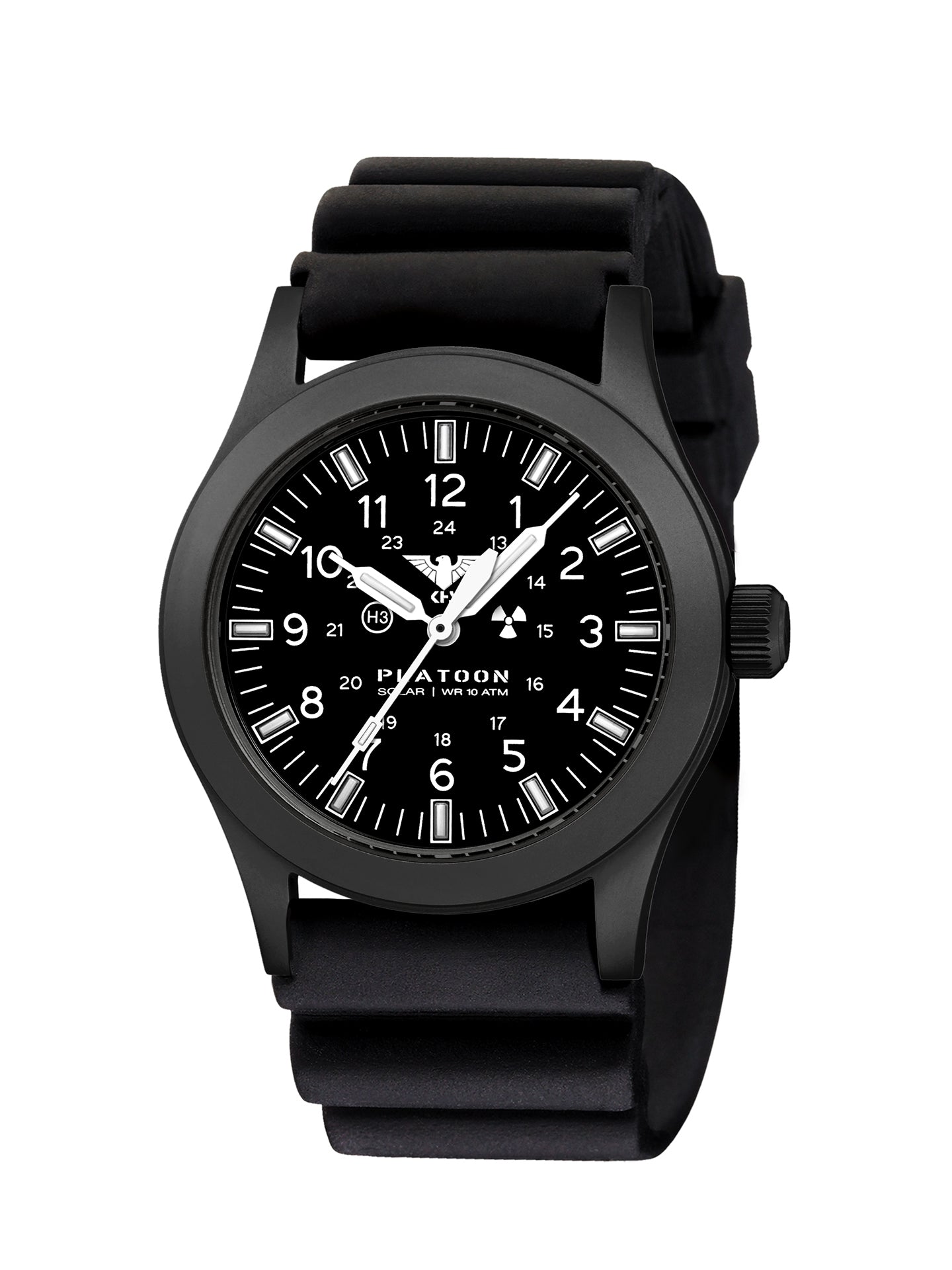 PLATOON | Quarz Solar | Black Steel