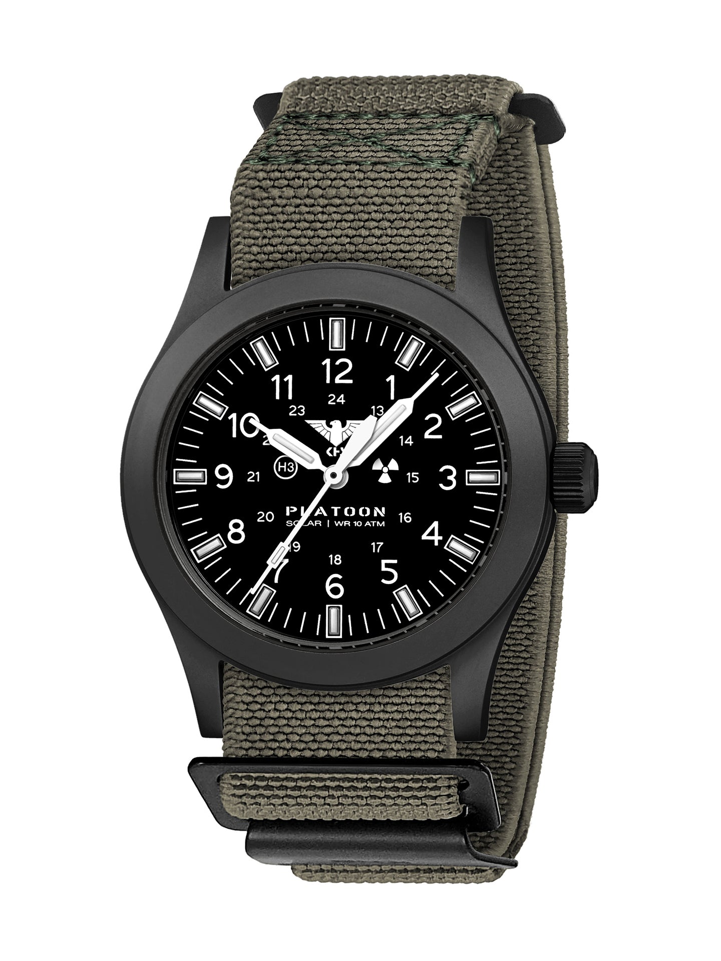 PLATOON | Quarz Solar | Black Steel