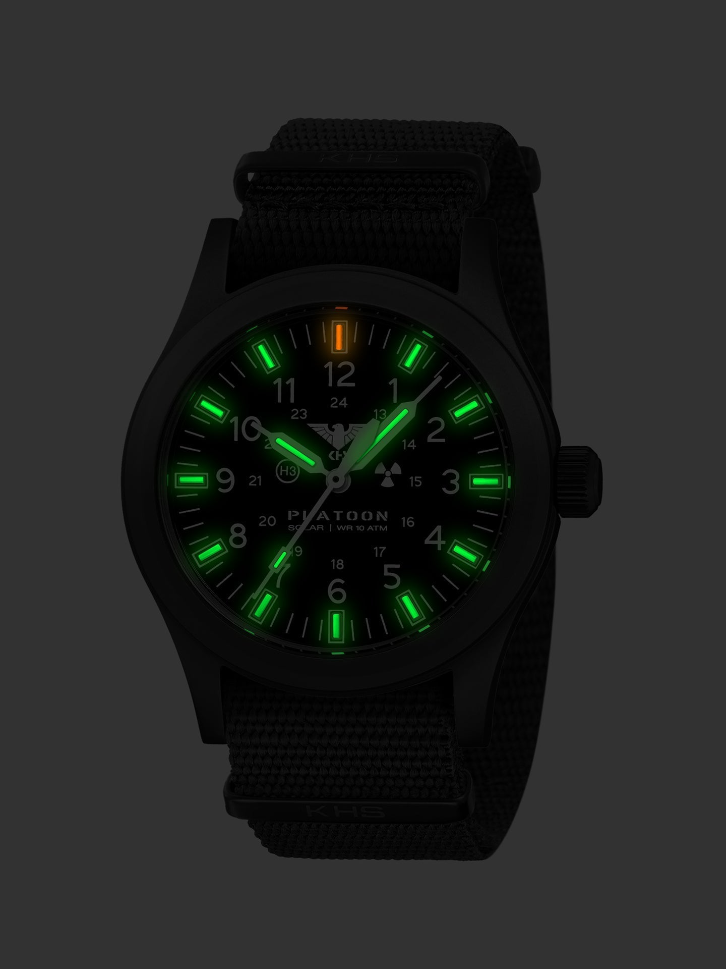 PLATOON | Quarz Solar | Black Steel