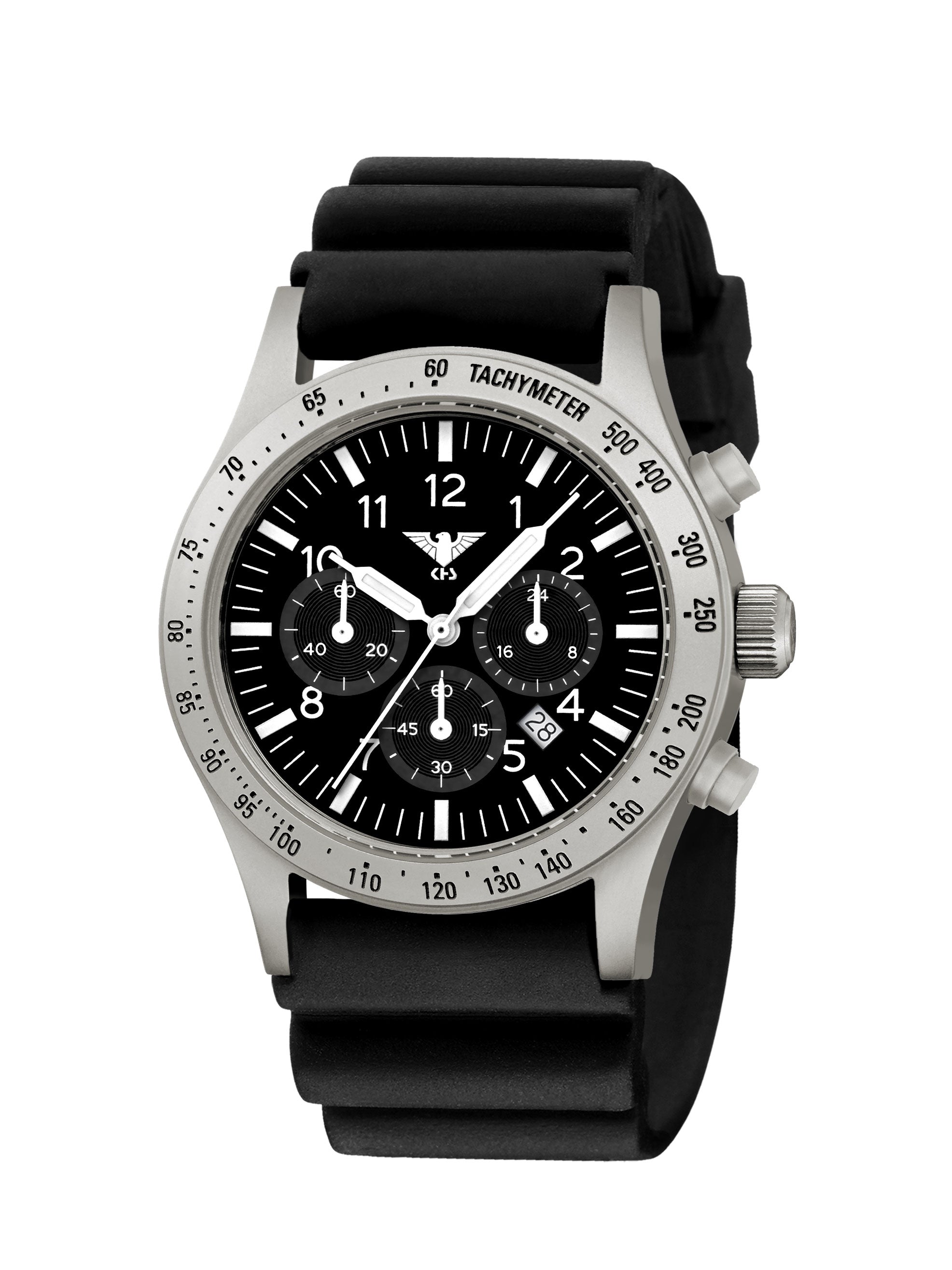 PLATOON | Quarz Solar Chronograph | Steel