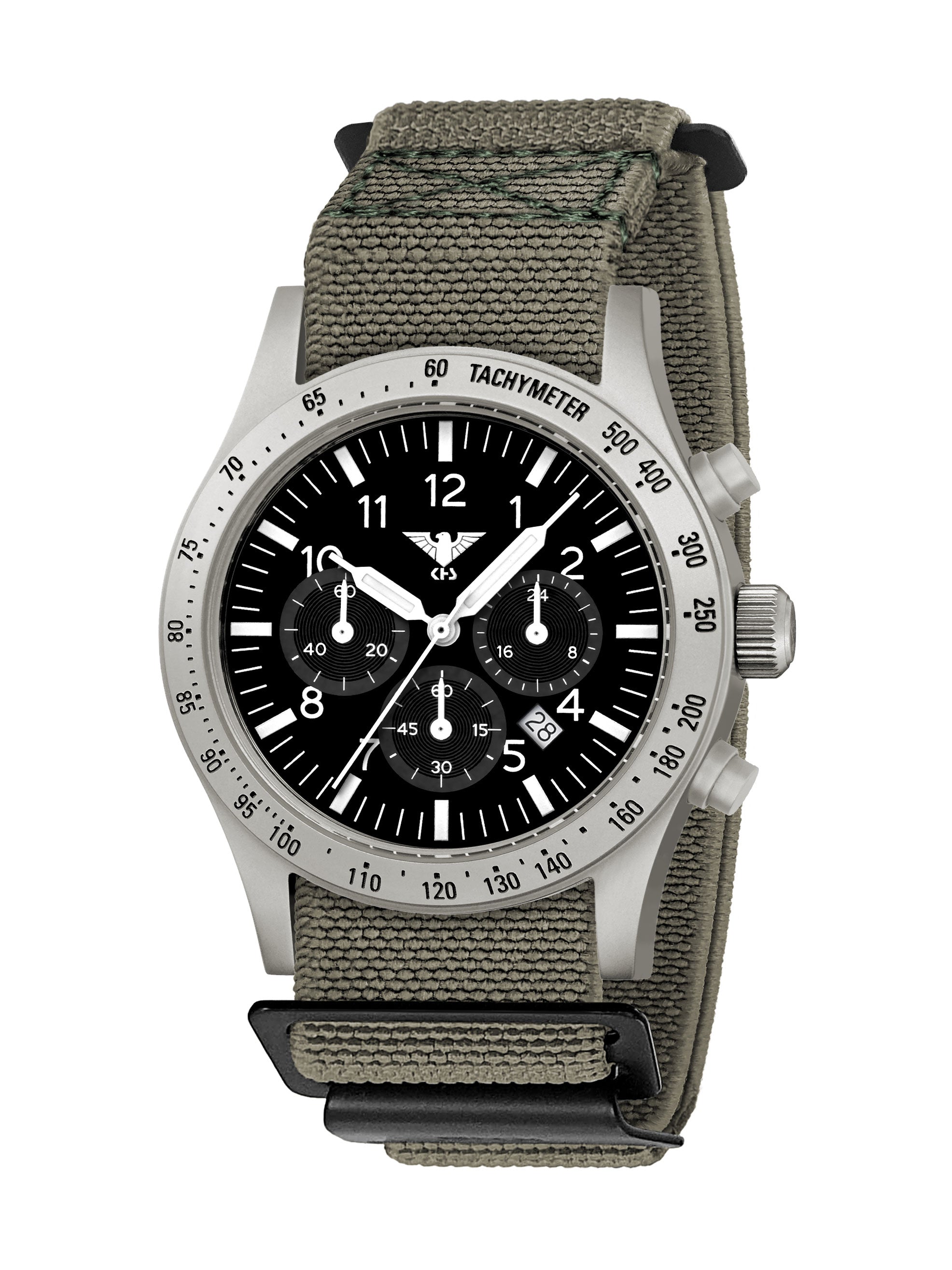PLATOON | Quarz Solar Chronograph | Steel