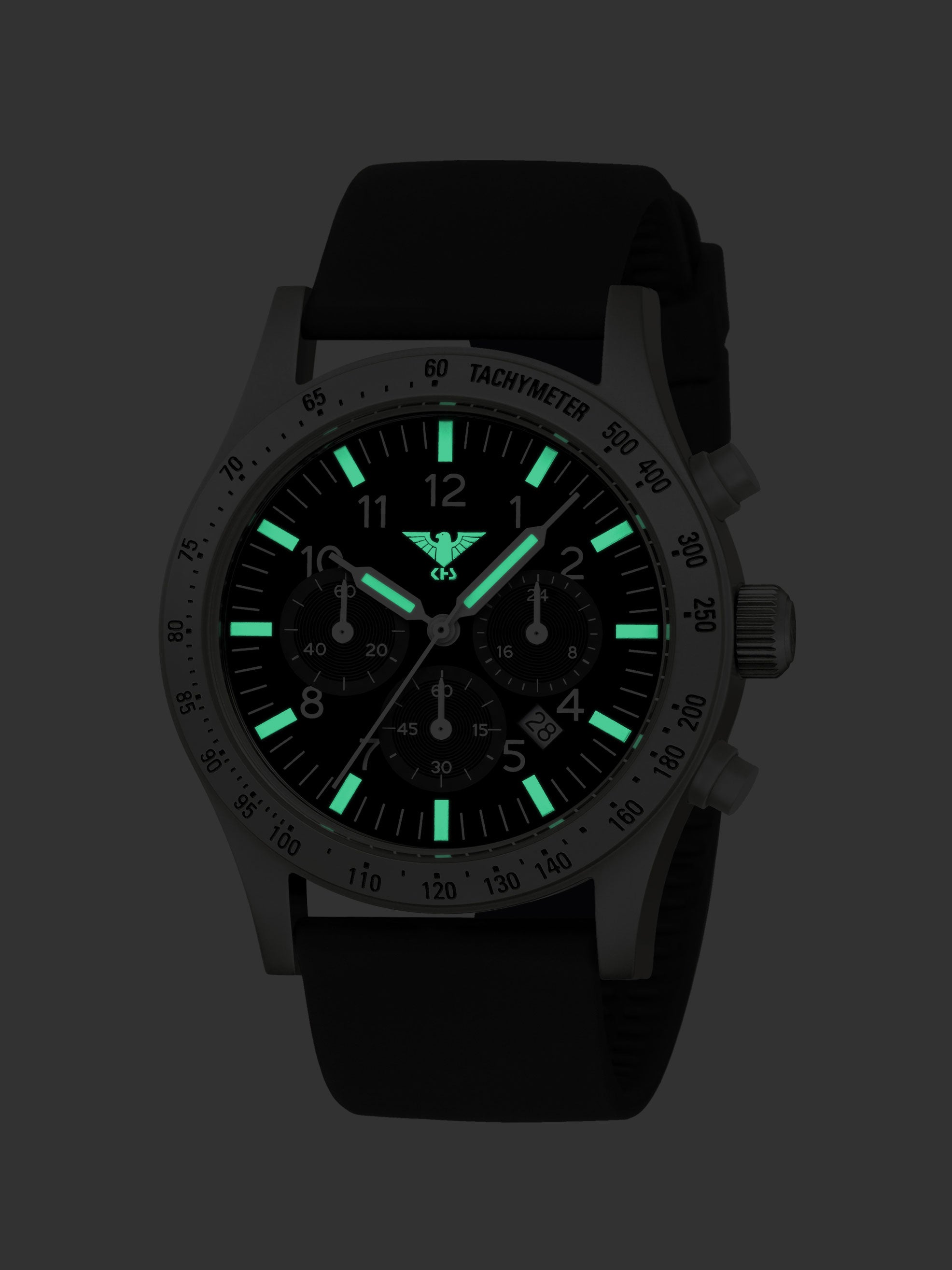 PLATOON | Quarz Solar Chronograph | Steel