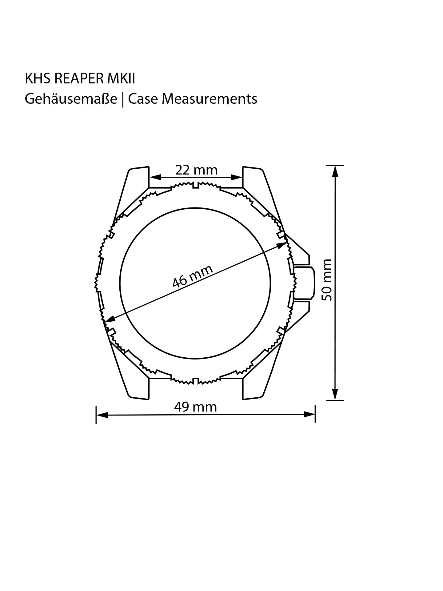 REAPER MKII | Quarz Analog | NEOCARB®