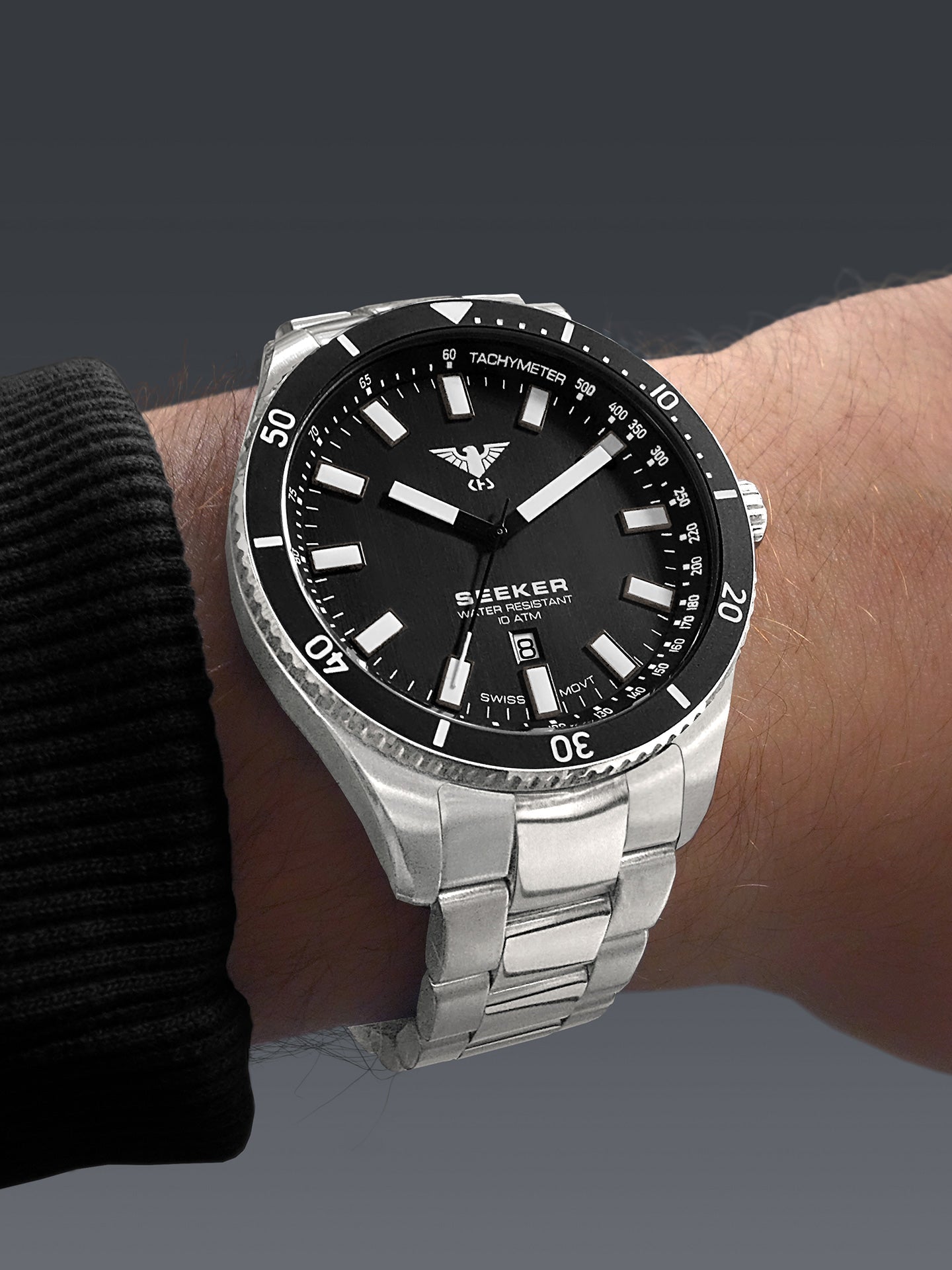 SEEKER | Quarz Analog | Steel