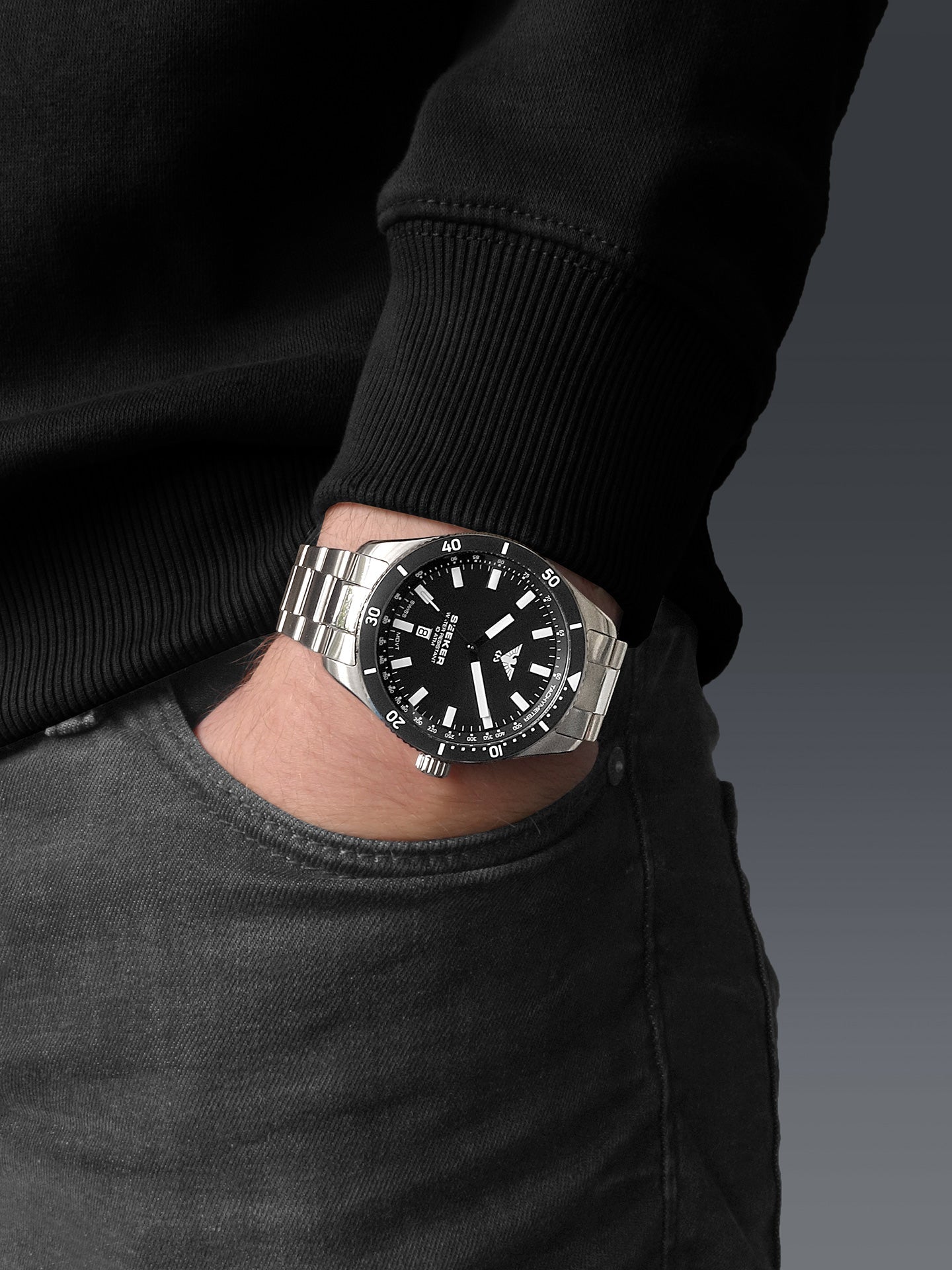 SEEKER | Quarz Analog | Steel