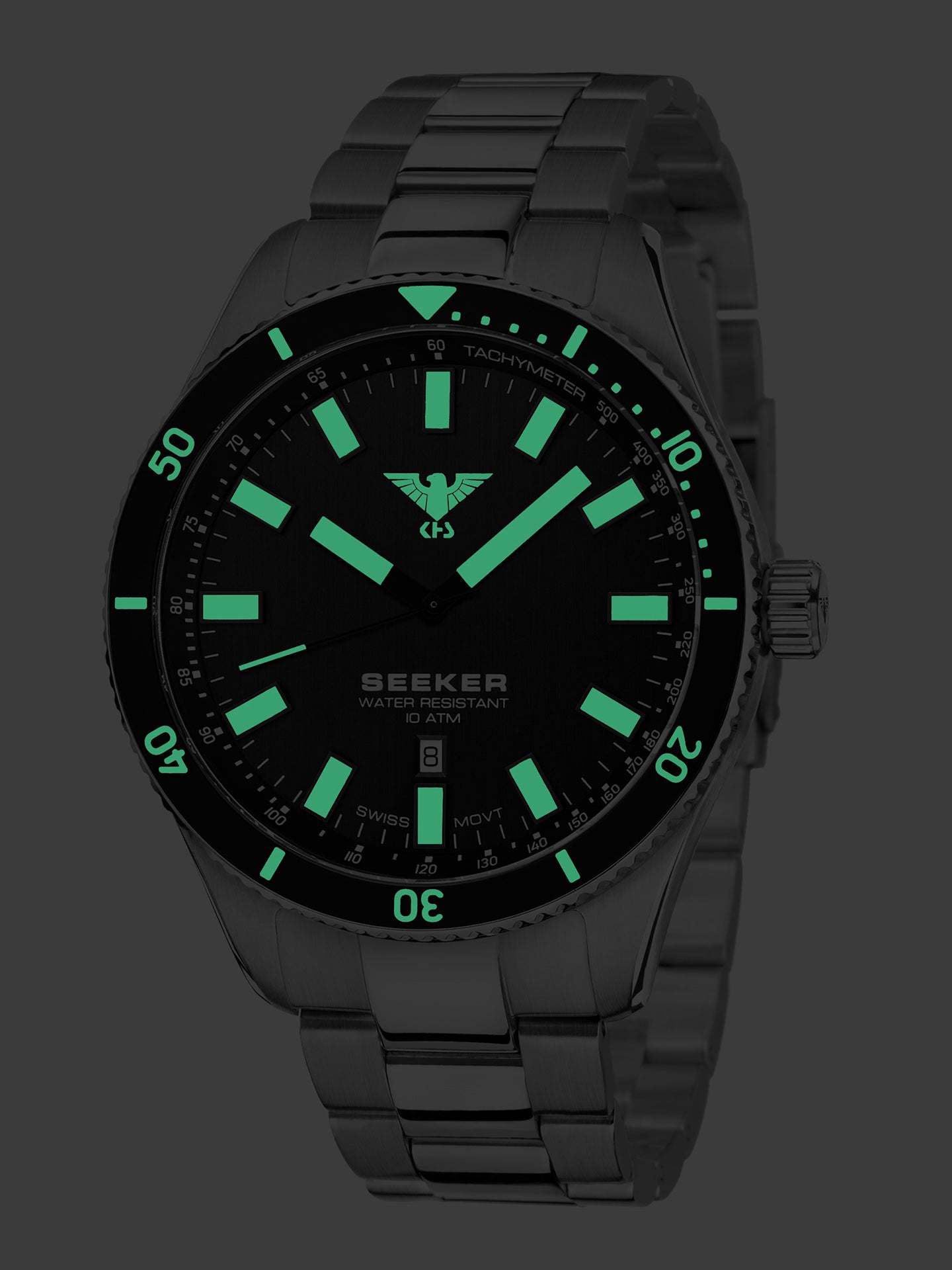 SEEKER | Quarz Analog | Steel