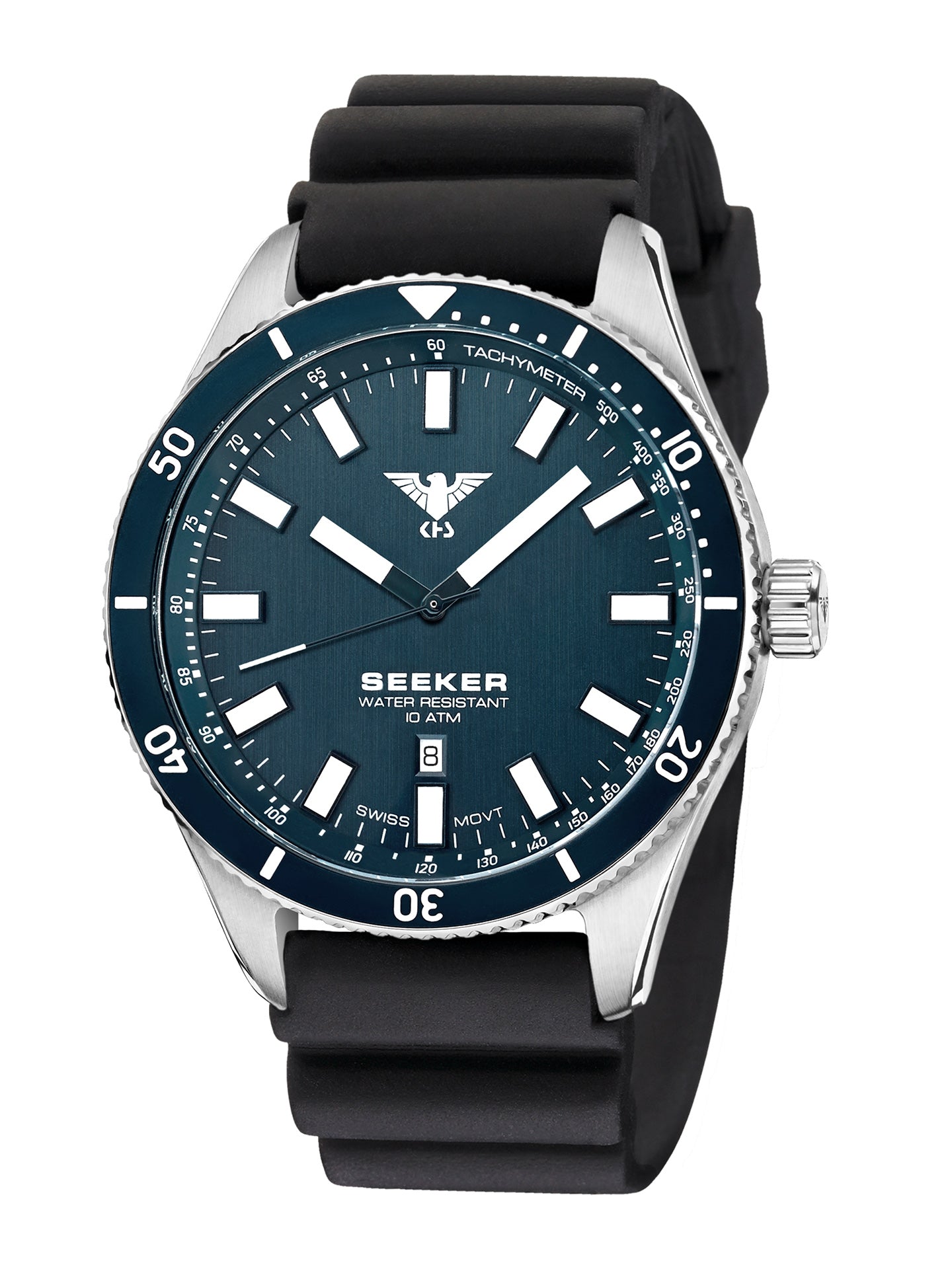 SEEKER | Quarz Analog | Steel Blue Edition