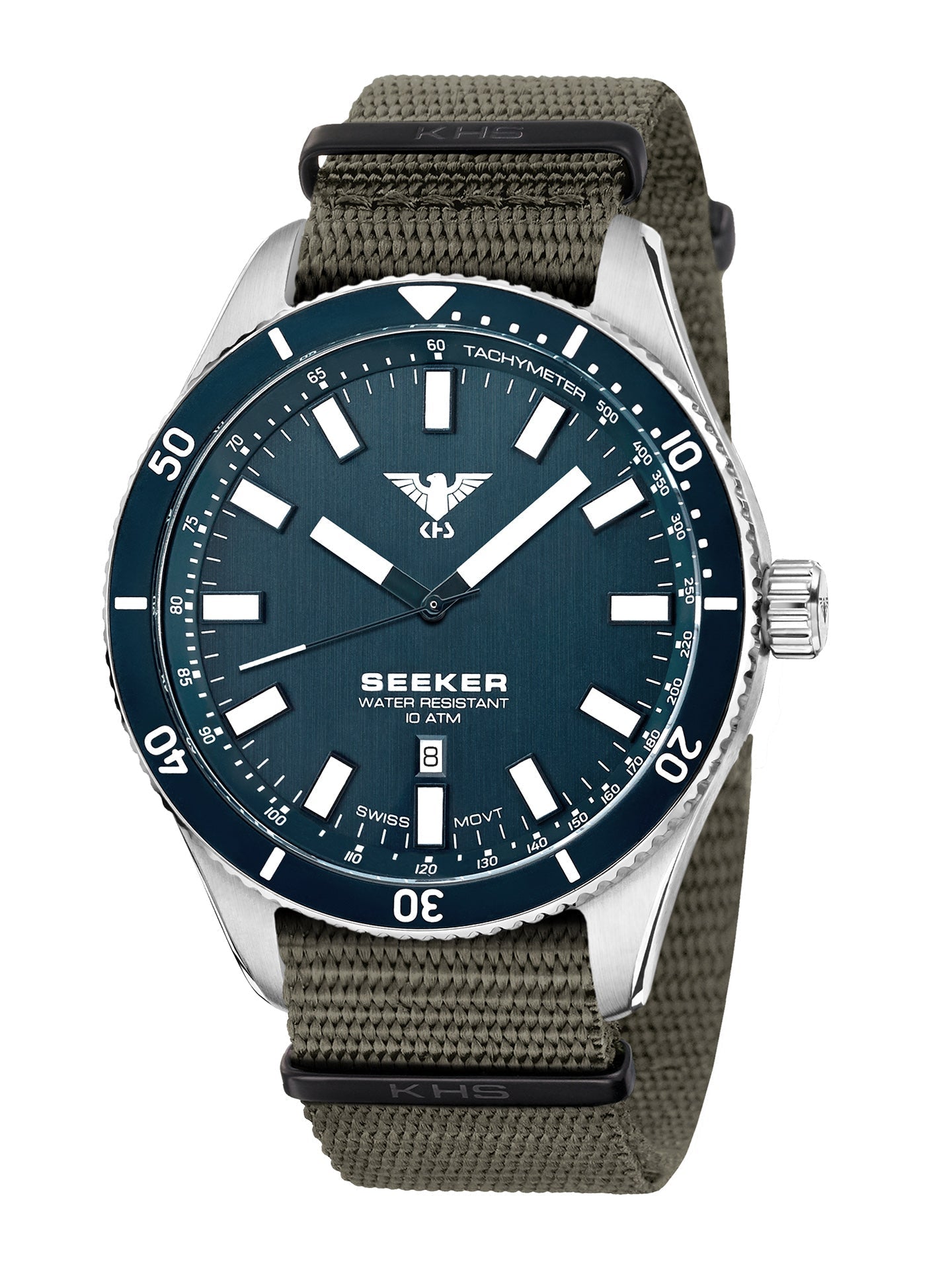 SEEKER | Quarz Analog | Steel Blue Edition