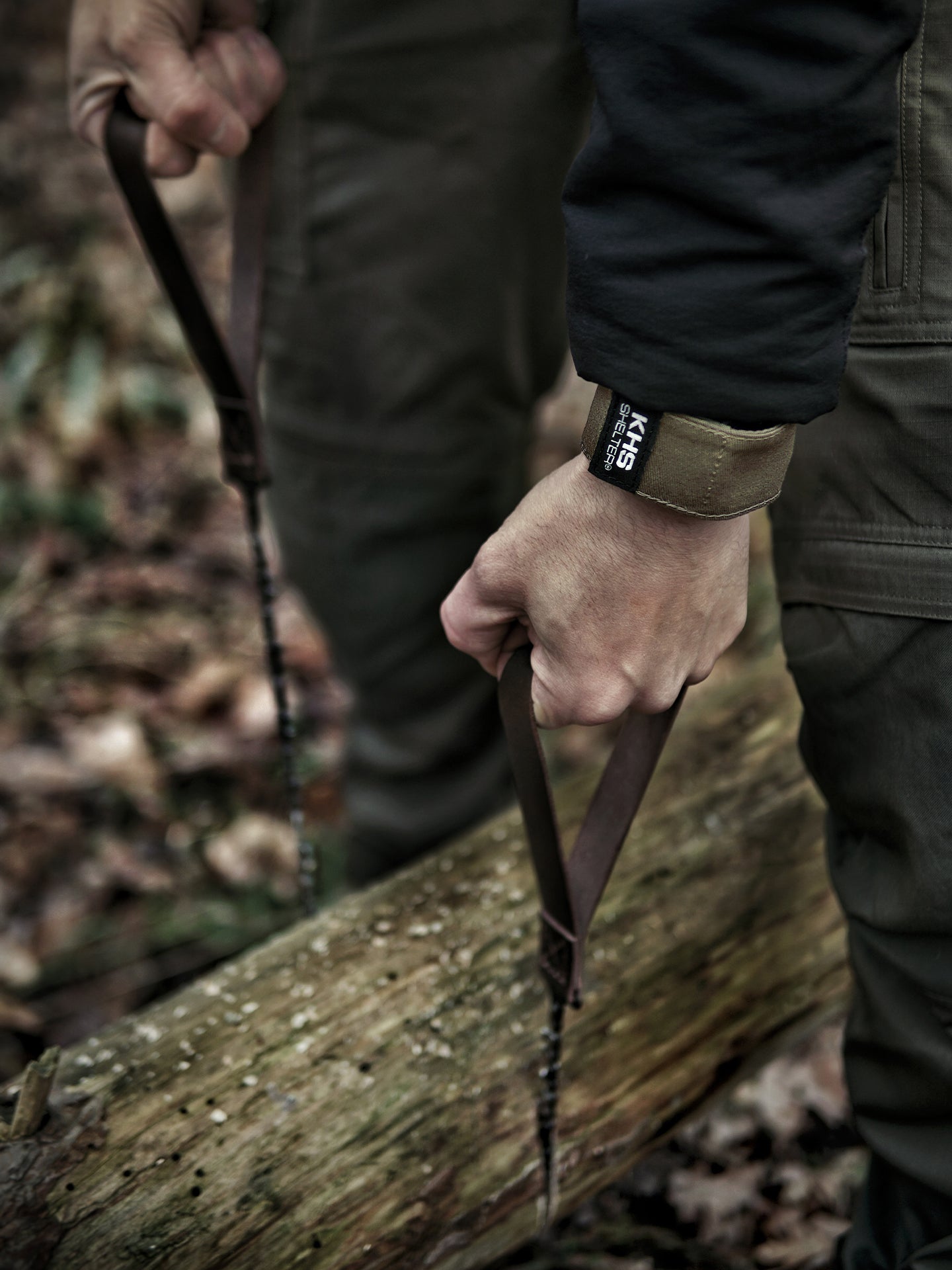 SHELTER® Band Steingrau-Oliv