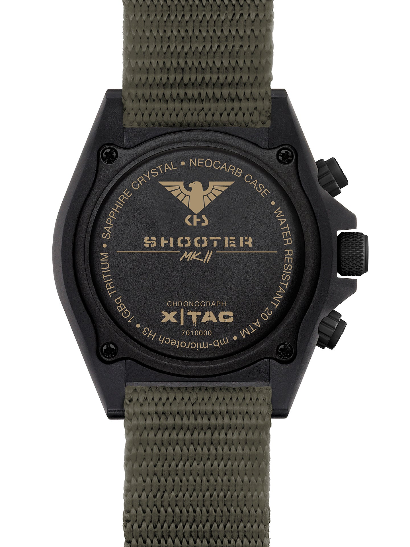 SHOOTER MKII | Quarz Chronograph | NEOCARB® XTAC