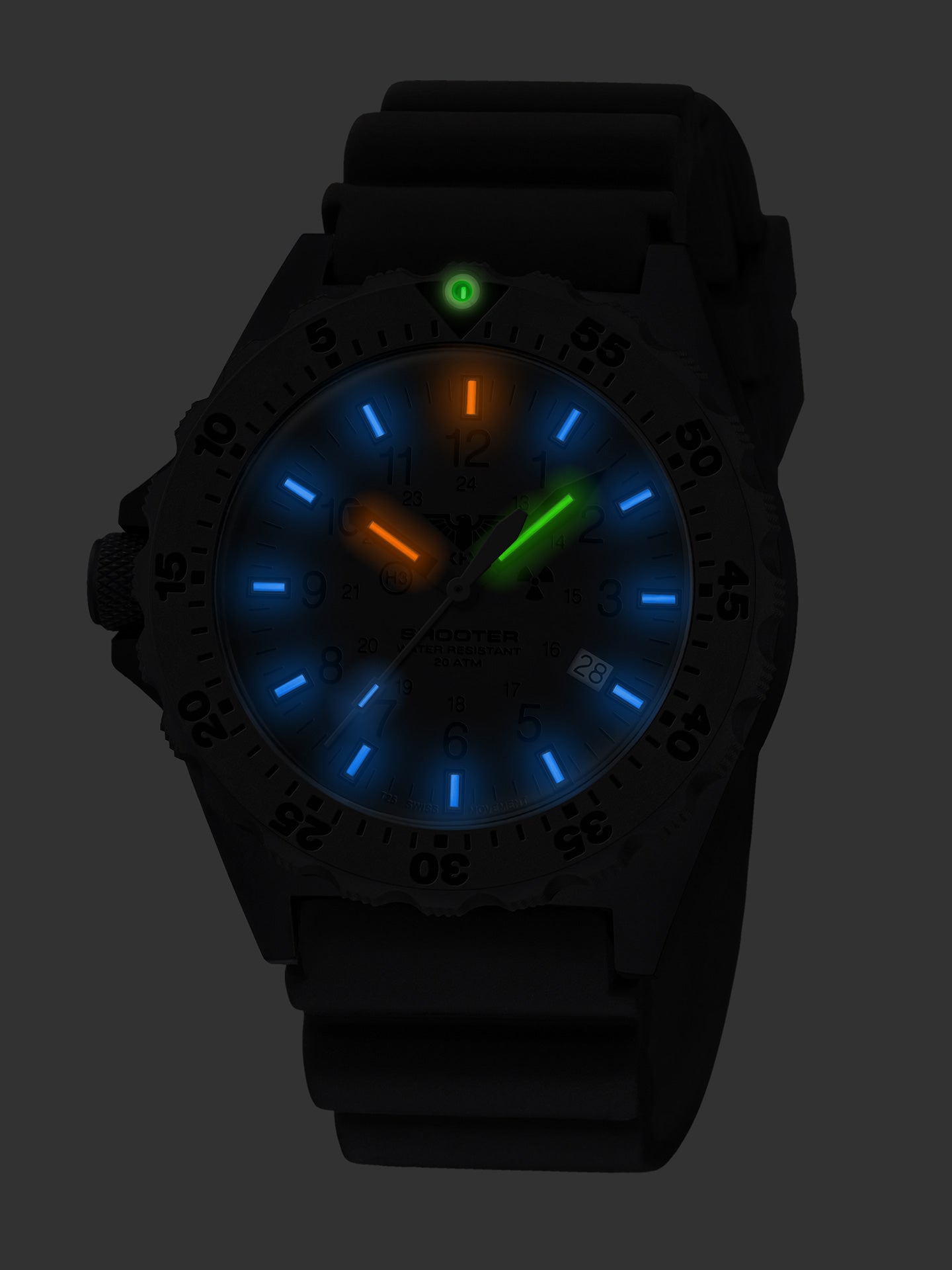 SHOOTER MKII | Quarz Analog | NEOCARB® XTAC