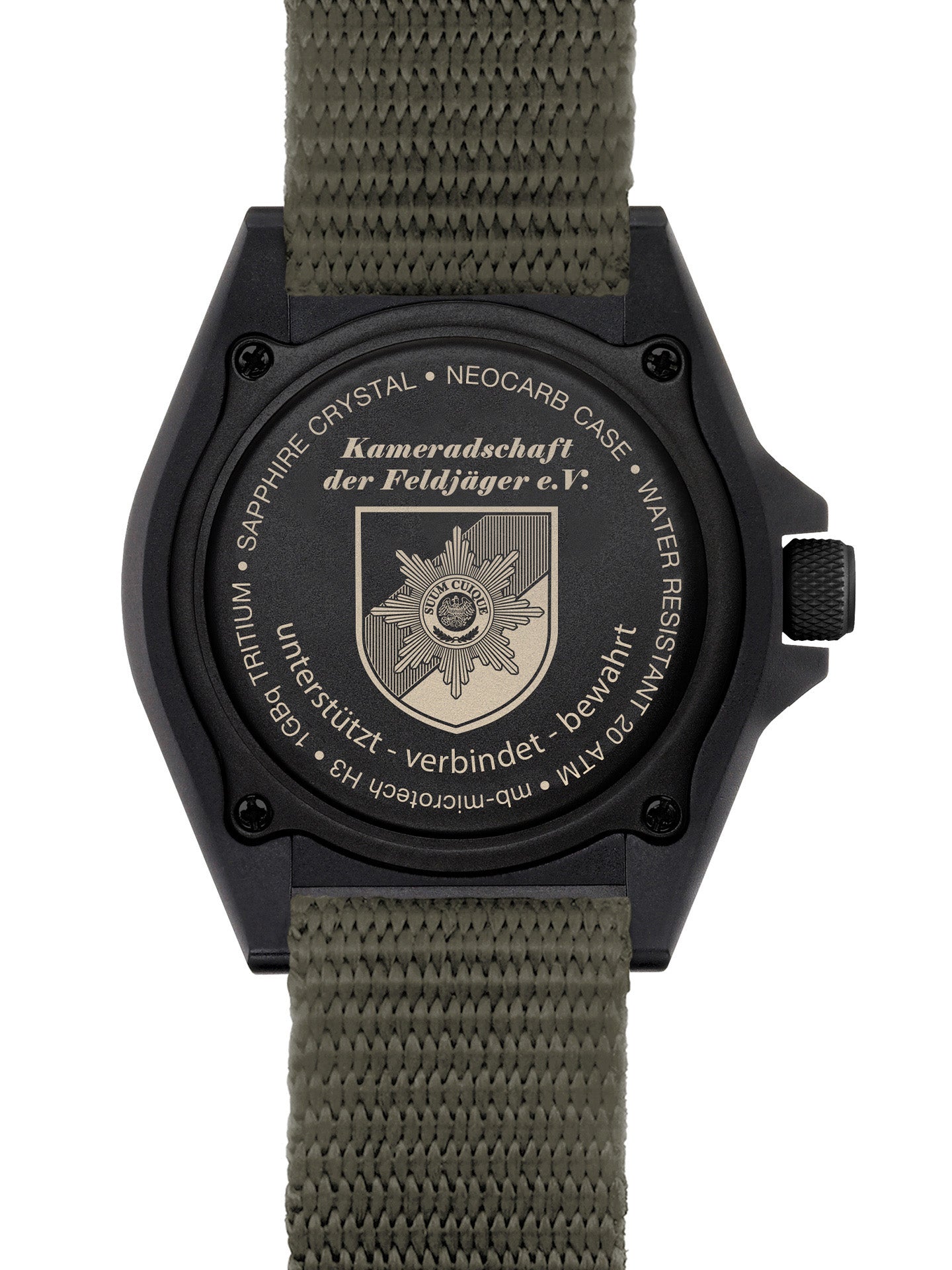 SHOOTER MKII | Quarz Analog | NEOCARB® Feldjäger XTAC