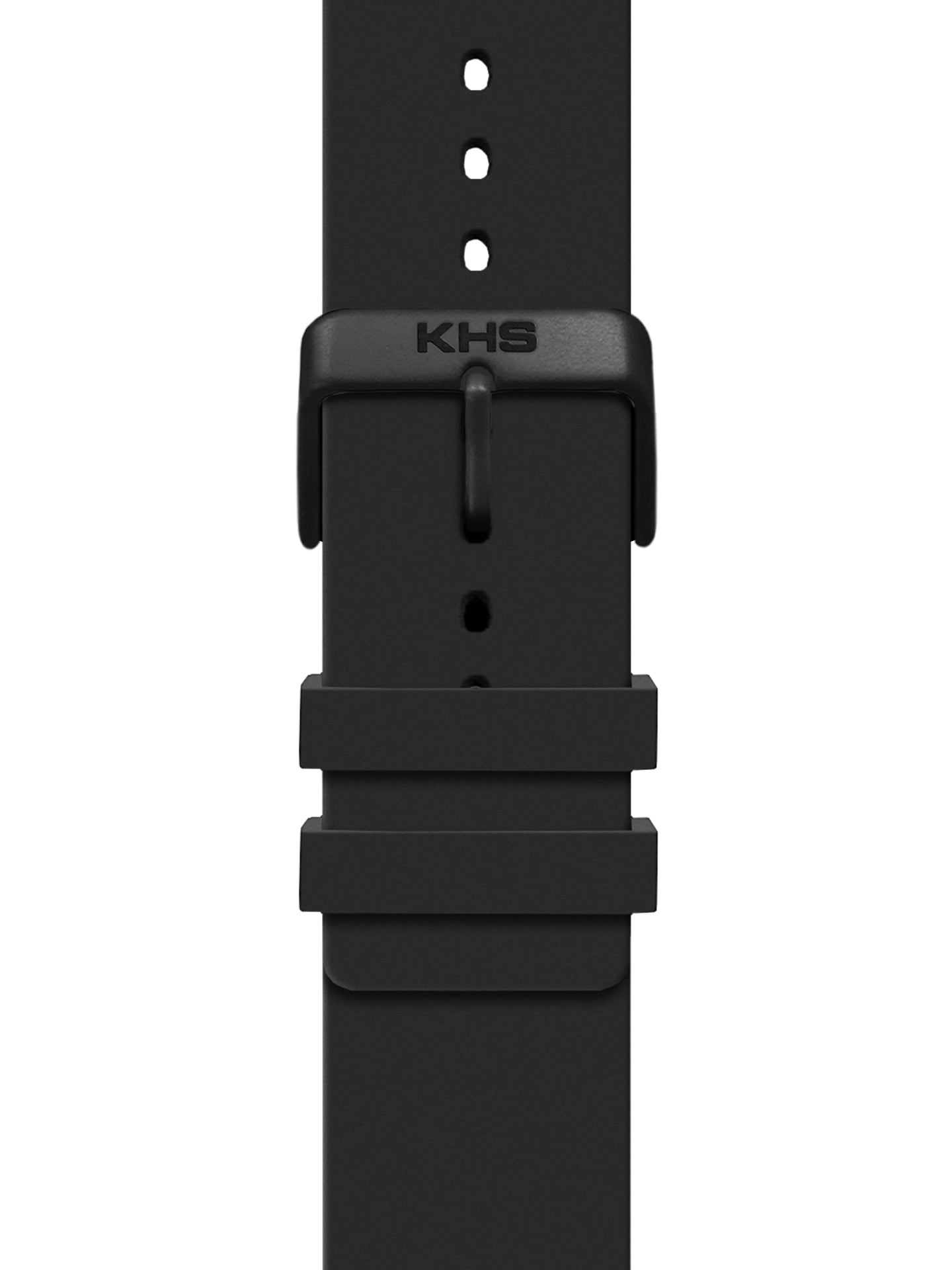 Silicone Band black 22mm